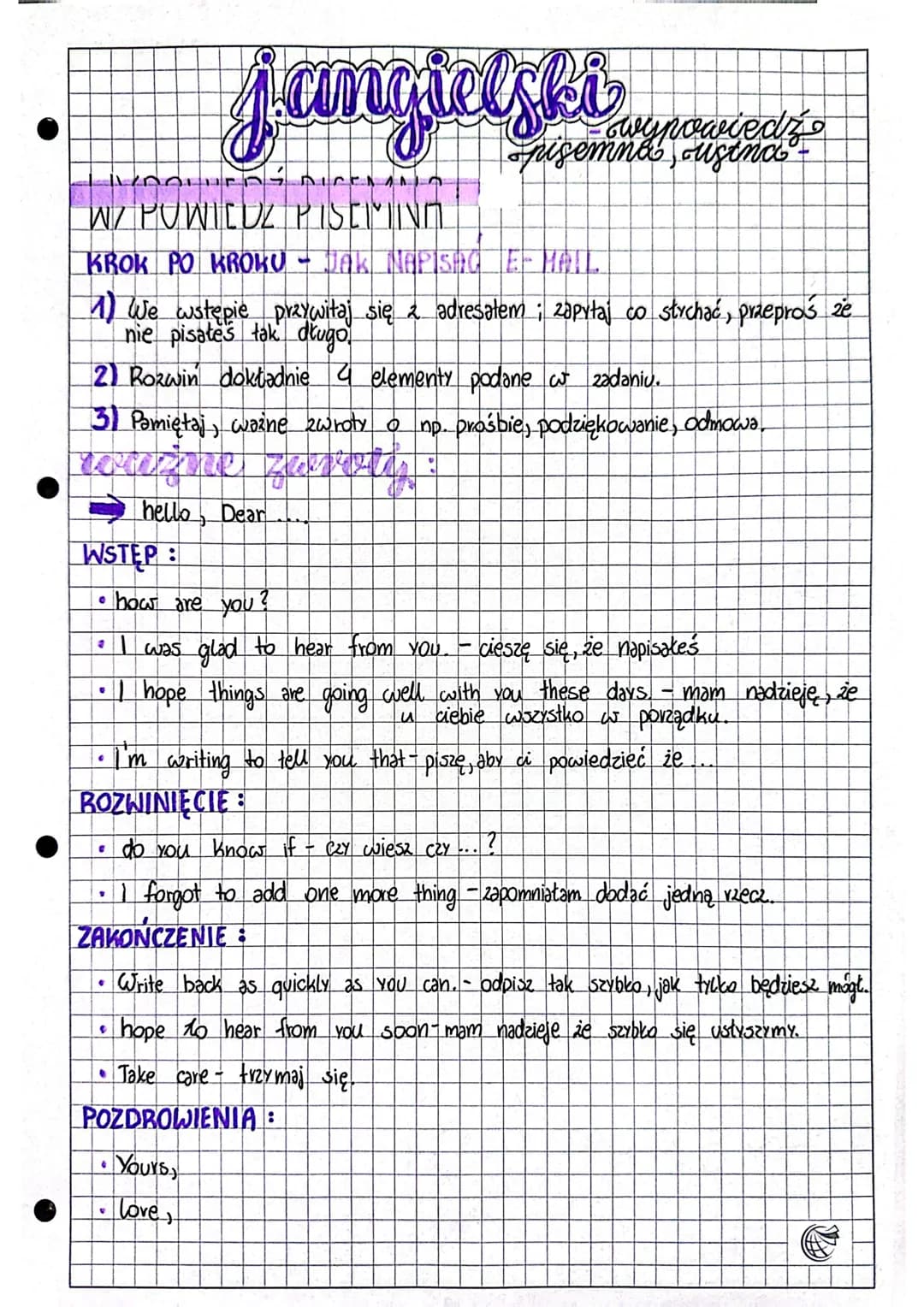 - •
# jangielski
wypowiedz
pisemna, ustnco-
W/POWICUZ PISCINA
## KROK PO KROKU JAK NAPISHO E-MAIL
1) We wstępie przywitaj się z adresate