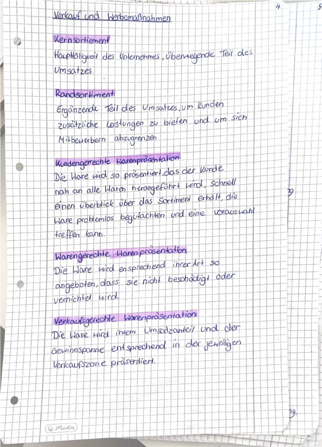 0
Verkauf und Werbemaßnahmen
Umsatz
Wert der verkauften Waren zum Bruttoverkaufspreis
Mögliche Ursachen für den Umsatzrückgang können
se
