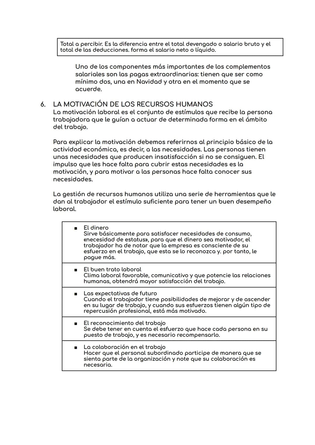 # TEMA 5: GESTIÓN DE LOS RECURSOS HUMANOS
1. LA GESTIÓN DE LOS RECURSOS HUMANOS
El elemento humano es el hecho diferencial de las empre