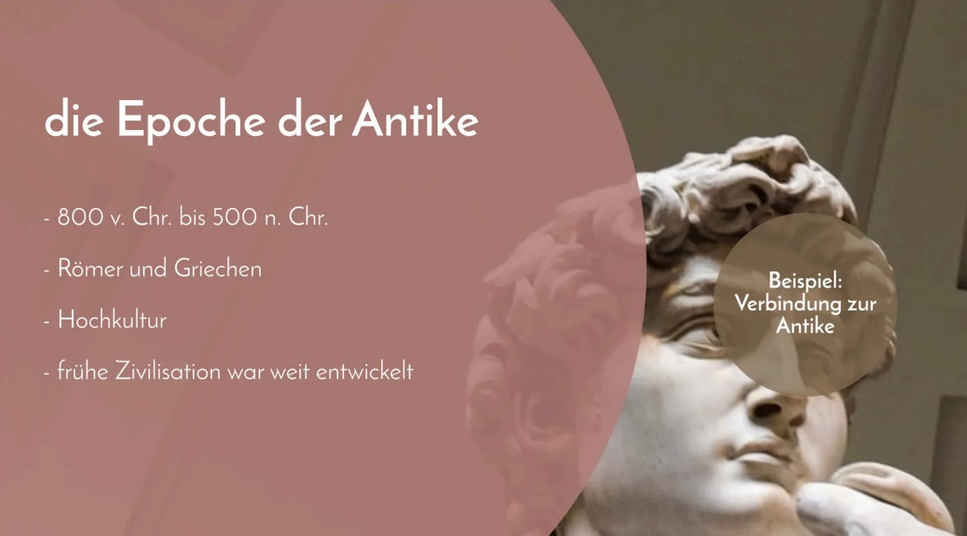 # Die Renaissance
Pia Rothenburg
Begriff:
Renaissance
Architektur
von Antike zur
Renaissance
Malerei
Menschenbild
Inhalt
Zusammenfas