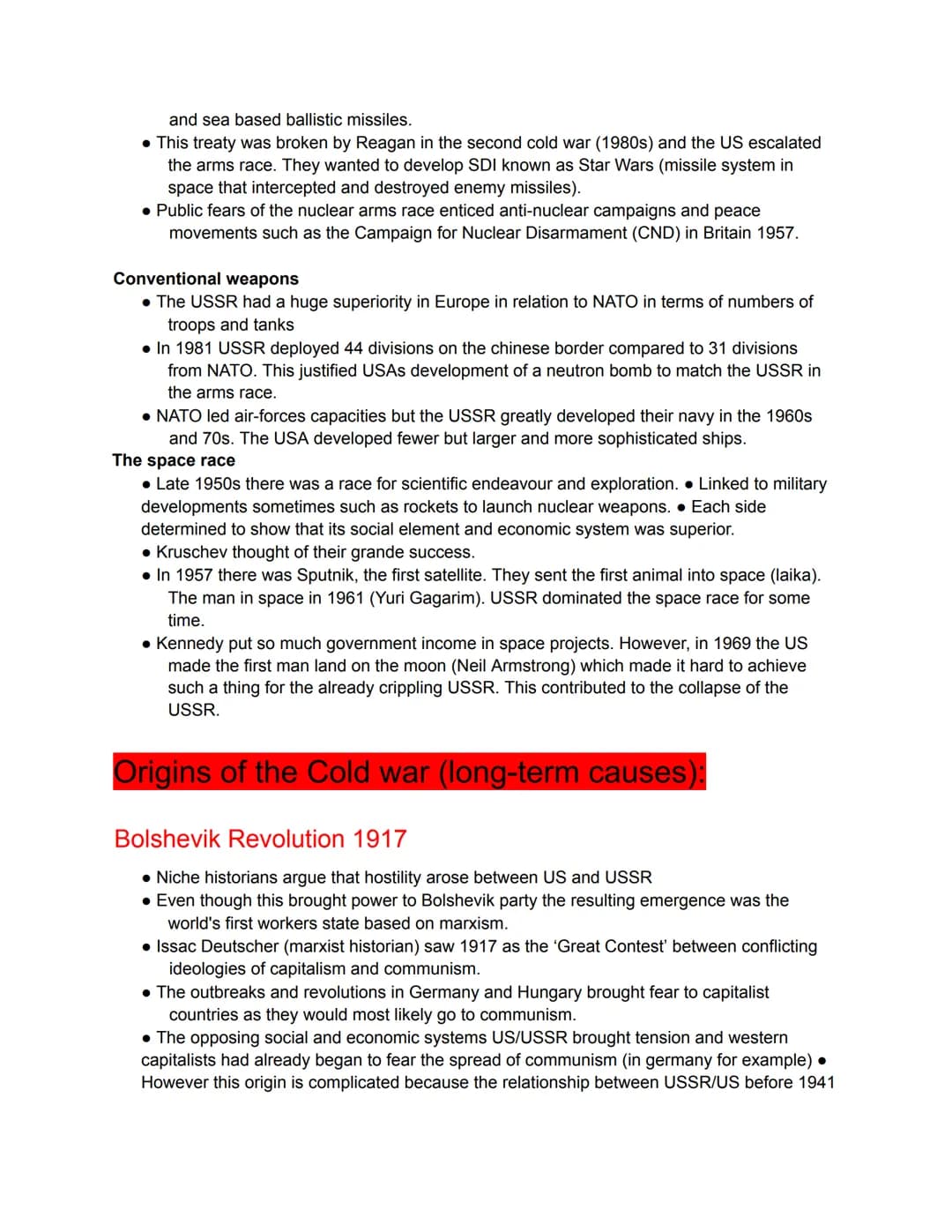 # Cold War
Introduction that is universally used for your essay. Memorise it!!
The Cold war is a period of sustained political and military