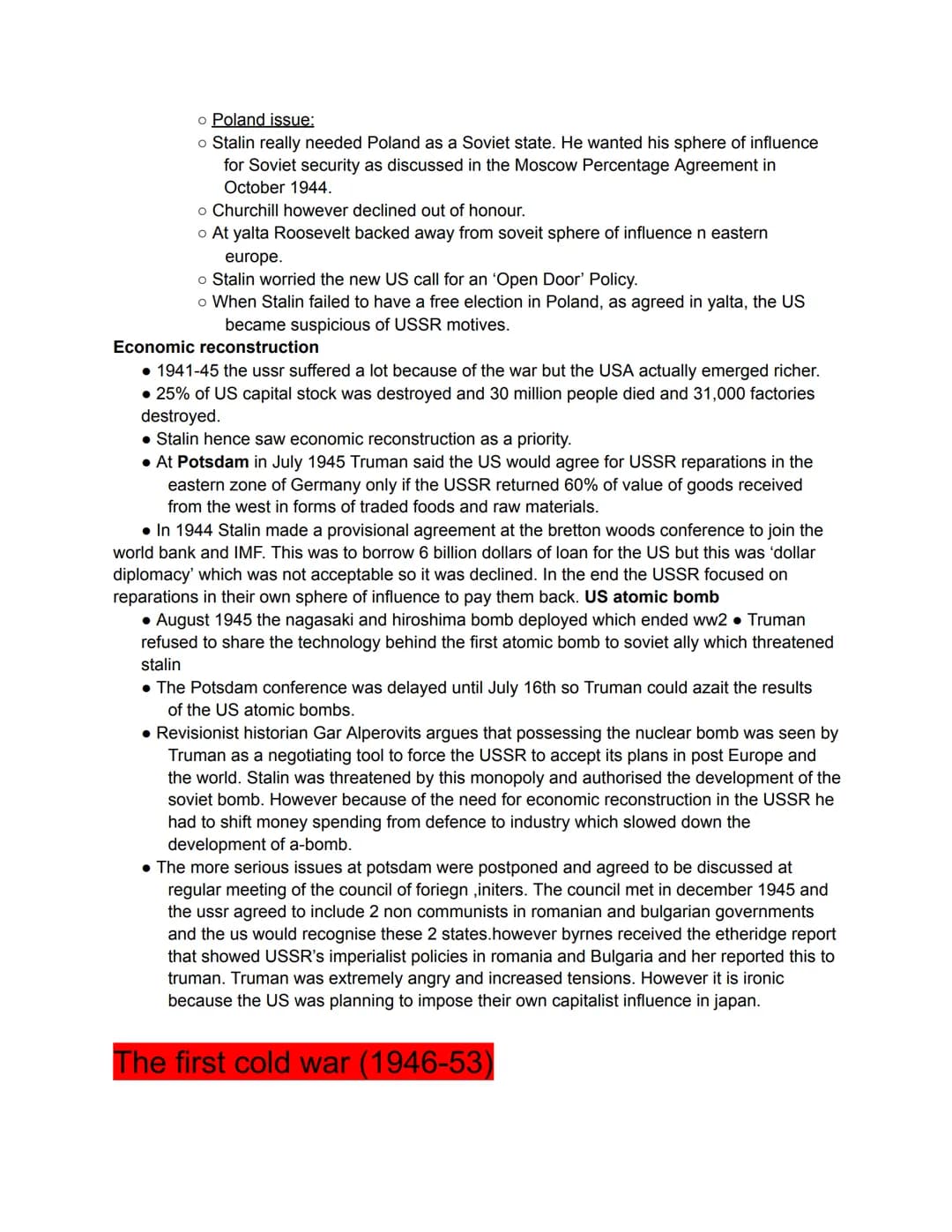 # Cold War
Introduction that is universally used for your essay. Memorise it!!
The Cold war is a period of sustained political and military