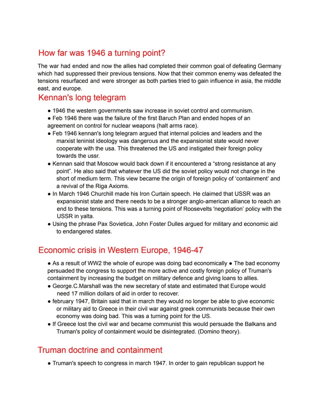 # Cold War
Introduction that is universally used for your essay. Memorise it!!
The Cold war is a period of sustained political and military