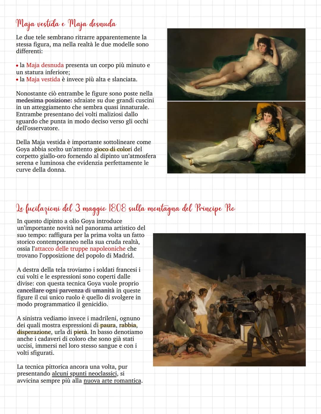 # Goya
Francisco Goya visse tra il Settecento e l'Ottocento e incarna a pieno l'Arte Neoclassica, pur
preannunciando in alcune delle sue op