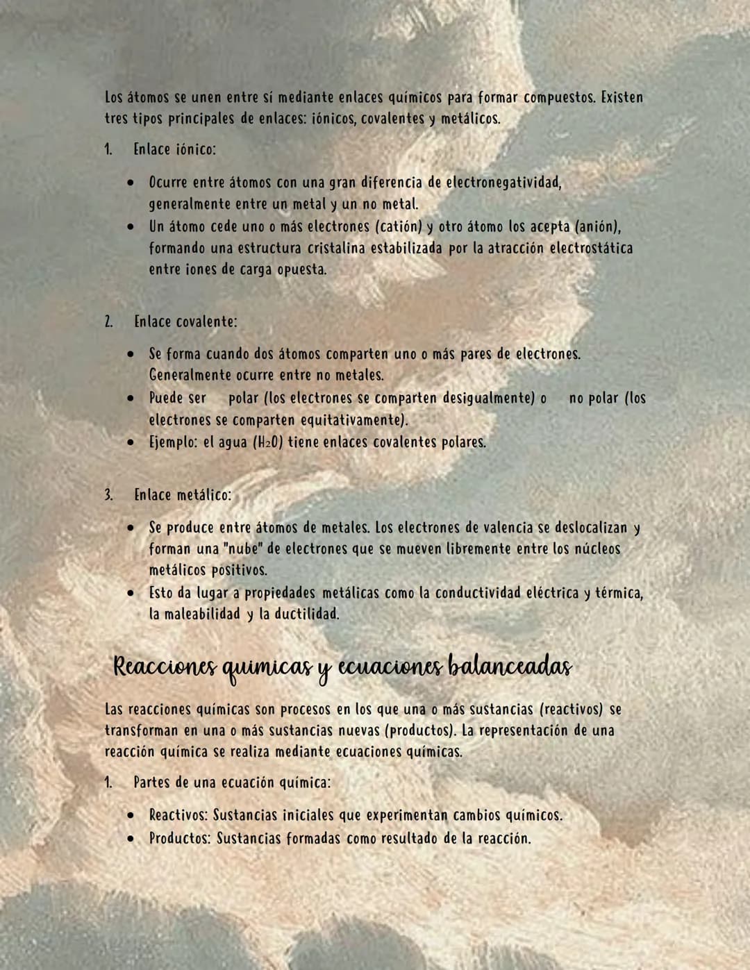 # QUÍMICA BÁSICA
La química es la ciencia que estudia la composición, estructura y propiedades de la
materia, así como los cambios que ésta