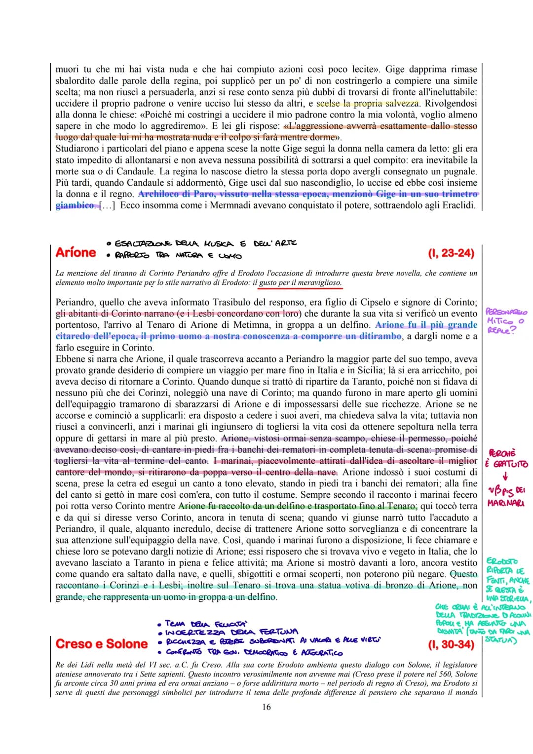 # La storiografia in Grecia
All'alba del V secolo in Grecia non c'è più solo il mito e il racconto, ma anche la ragione umana. Questo
passa