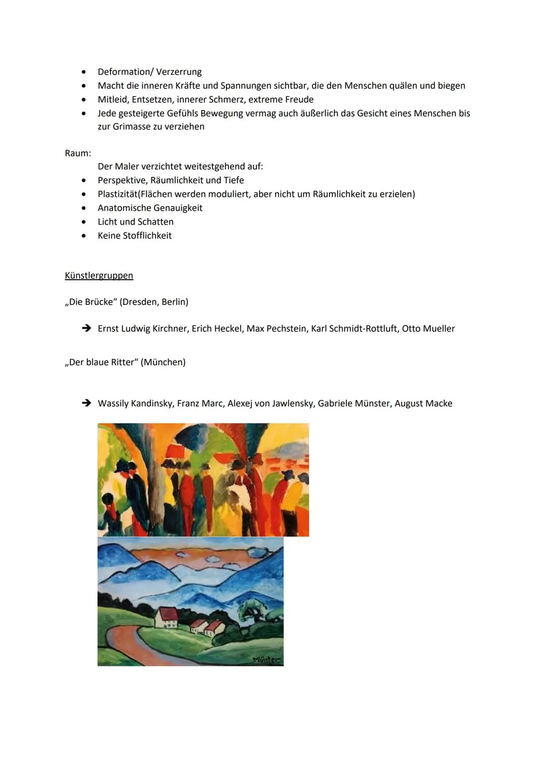 # Expressionismus
1905/6-1912/25
„Die gelbe Kuh"-Franz Marc
Gesellschaftliche & philosophische Grundlagen
„Kunst ist immer Ausdruck ihre
