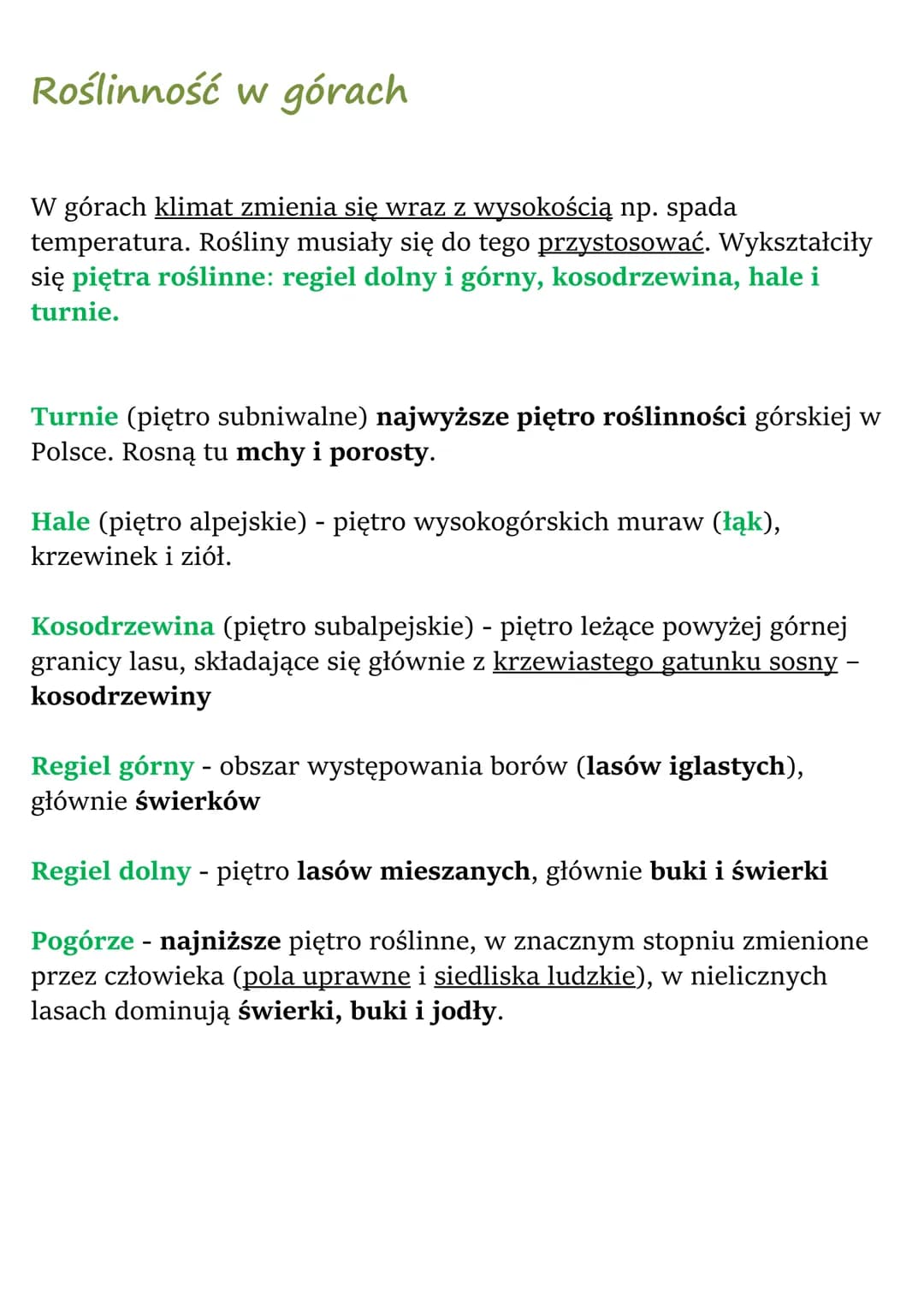 # Tatry
Środowisko przyrodnicze Tatr
Tatry - najwyższe pasmo górskie Polski - są częścią Karpat.
Grzbiety górskie - wysokie, mocno wydłuż
