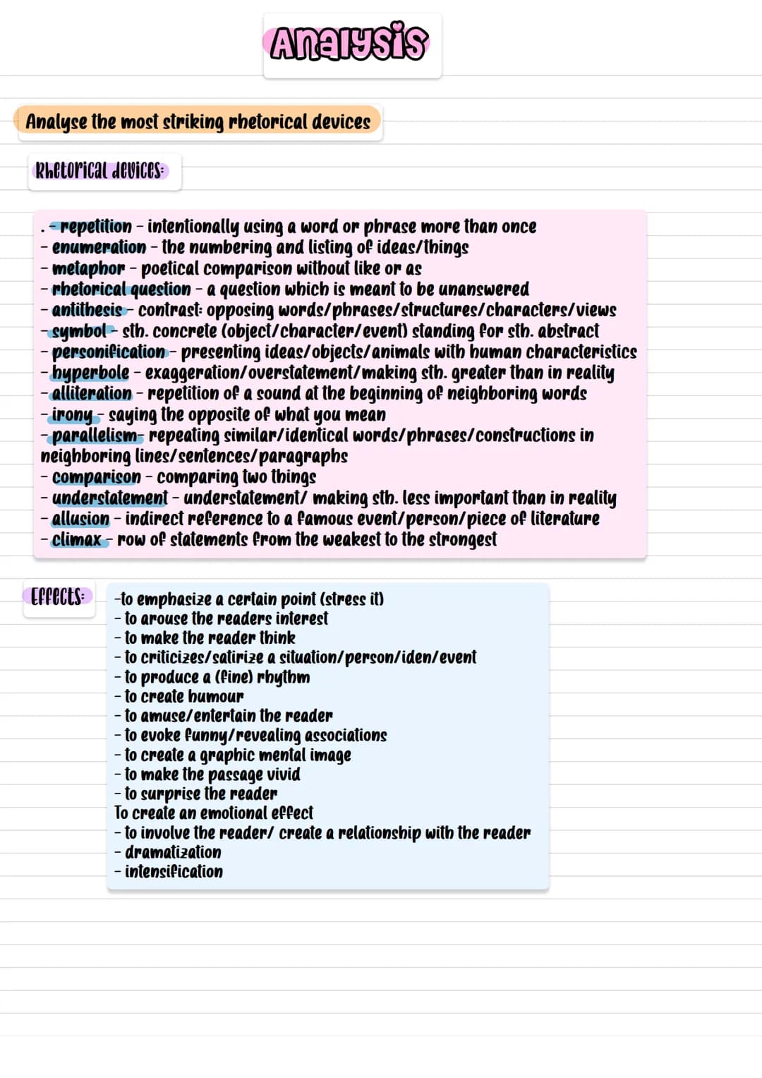 speech analysis
ENGLISCH
Klausur am 22.09.21
Political speech
1) content
2) analysis
3) a) comment
b) creative task
Definition: comment