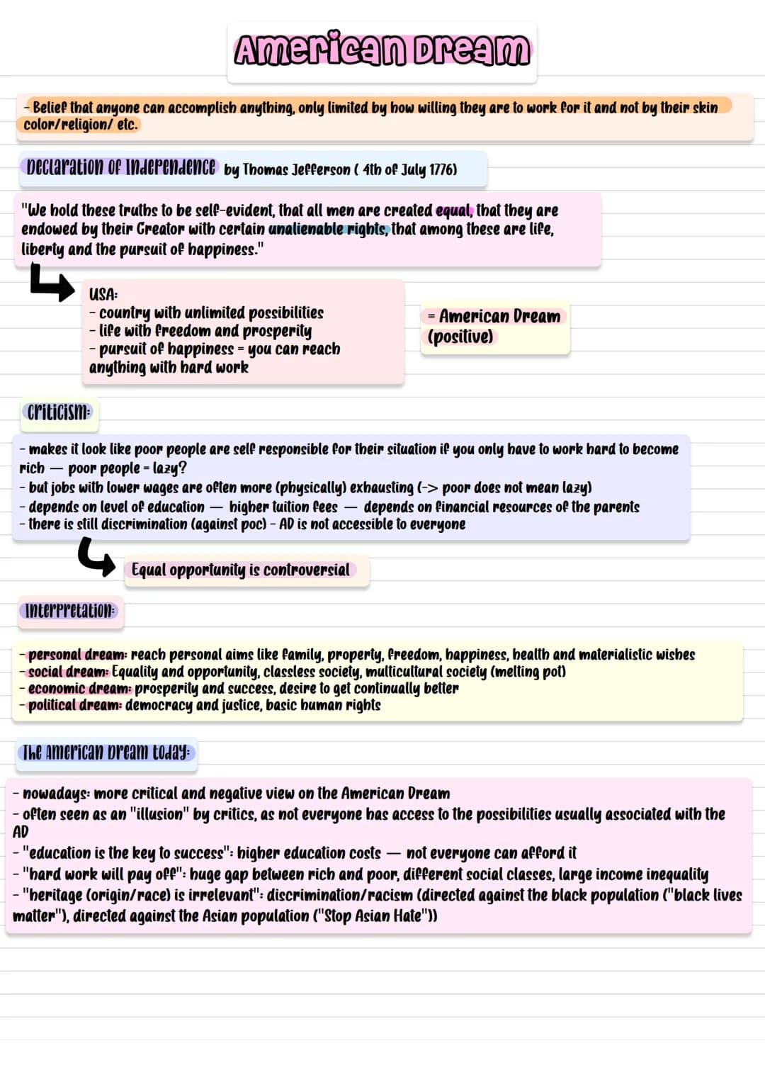speech analysis
ENGLISCH
Klausur am 22.09.21
Political speech
1) content
2) analysis
3) a) comment
b) creative task
Definition: comment
