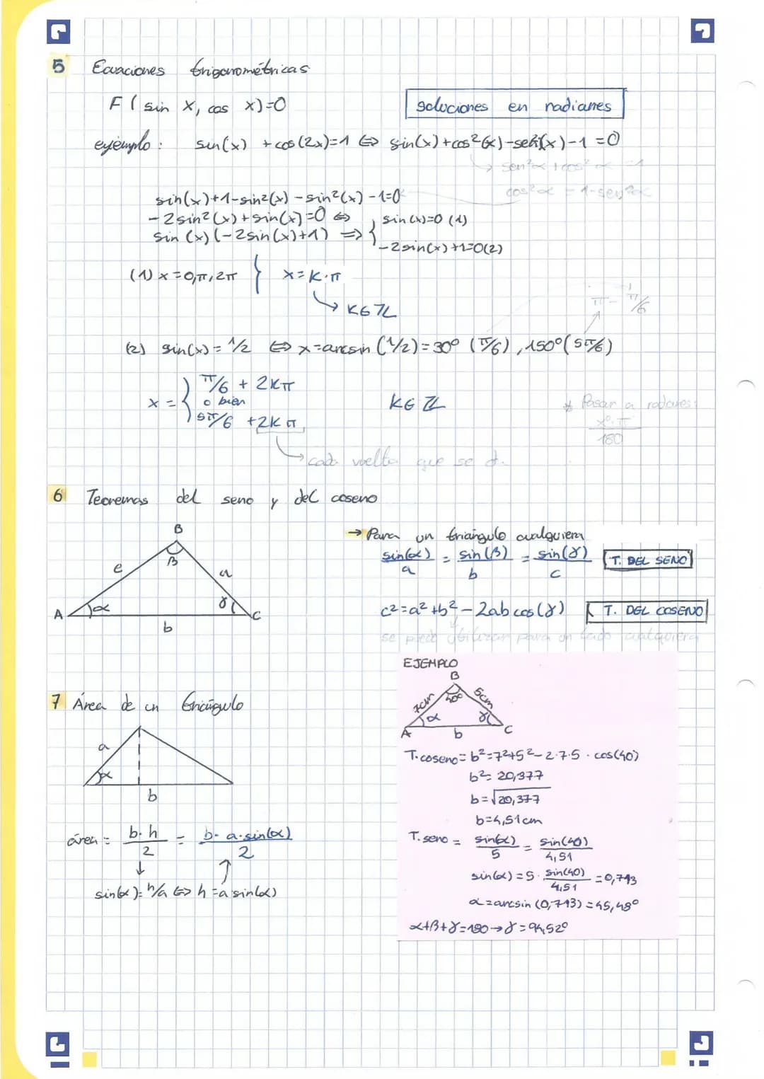 TEMA 3: Trigonometria
1. Razones trigorométricos de on ángulo agudo
1.1 INTRODUCCIÓN
unidades de α
groeks sexagesimales
radians
1°=60'