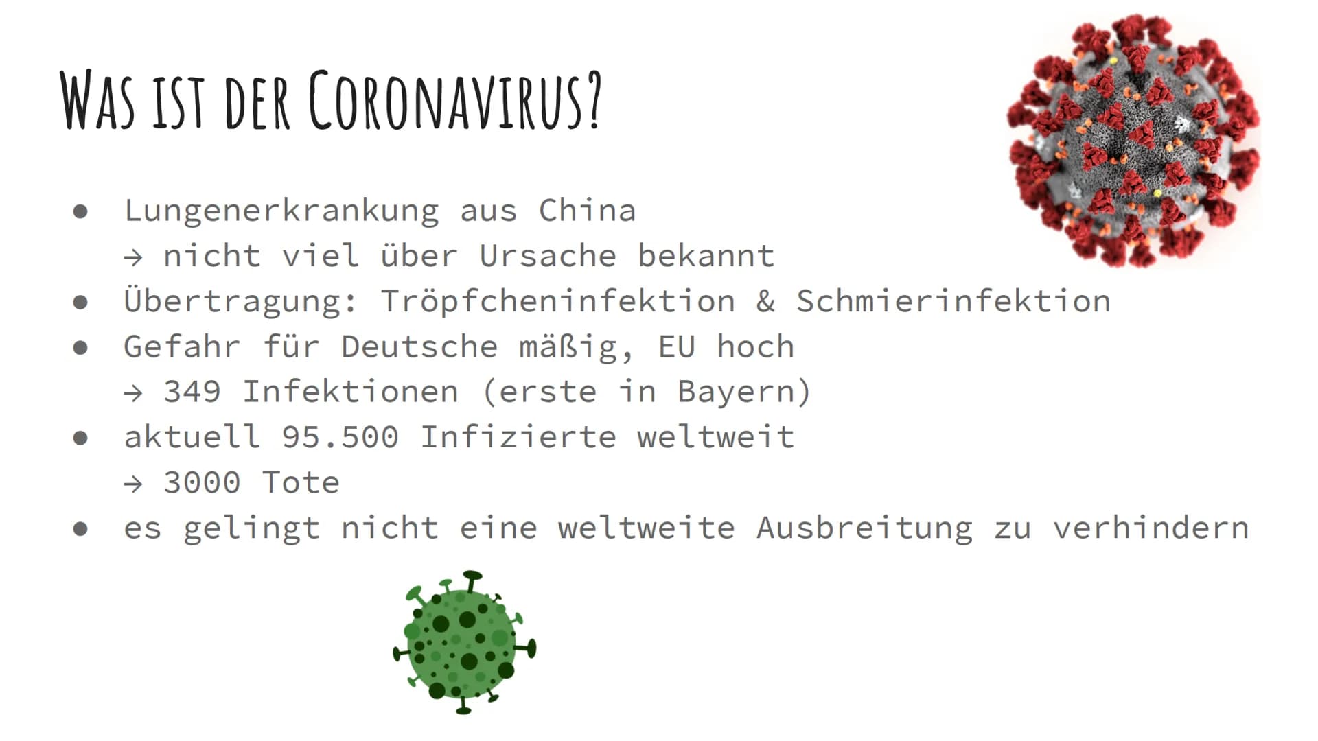 # POLITIKZYKLUS
Am Beispiel des Coronavirus erklärt
Mayenna, Emily, Alea, Erik # INHALTSVERZEICHNIS
* Was ist der Coronavirus überhaupt