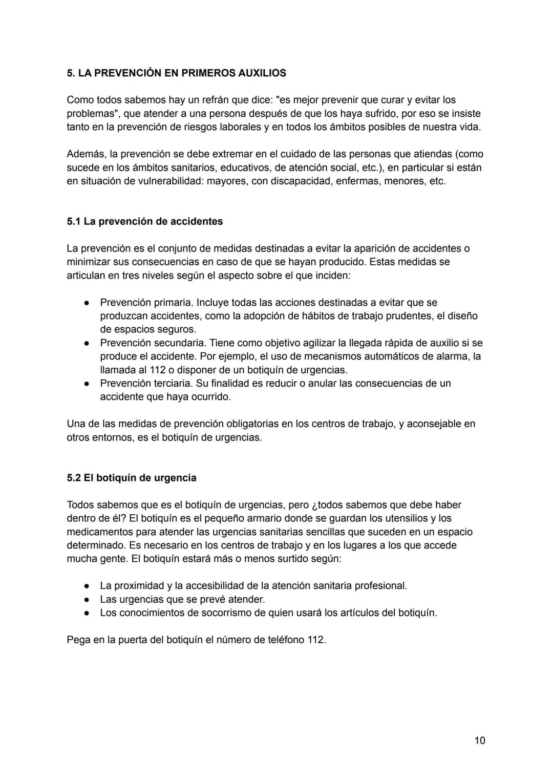 # PRIMEROS AUXILIOS
UT 01
EL SISTEMA SANITARIO Y LOS PRIMEROS AUXILIOS
1. El sistema sanitario y la atención a las emergencias
1.1 Lo