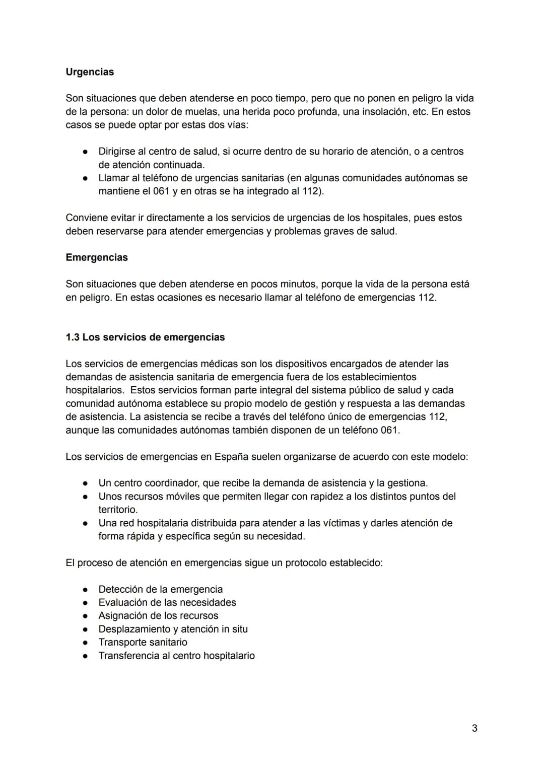 # PRIMEROS AUXILIOS
UT 01
EL SISTEMA SANITARIO Y LOS PRIMEROS AUXILIOS
1. El sistema sanitario y la atención a las emergencias
1.1 Lo