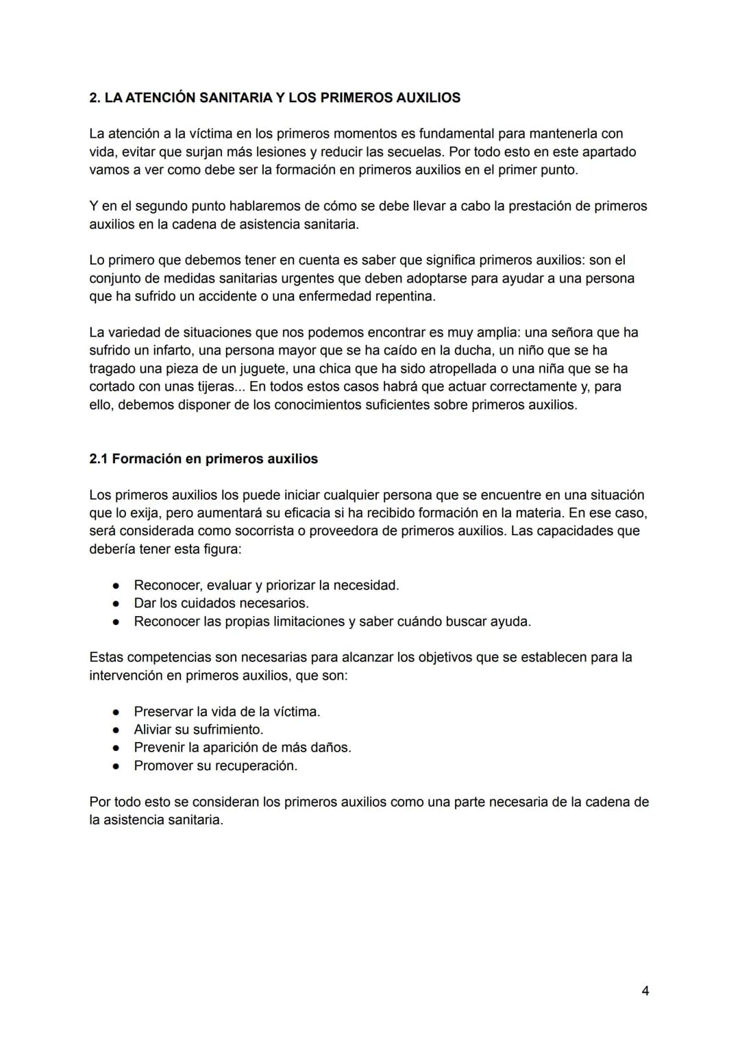 # PRIMEROS AUXILIOS
UT 01
EL SISTEMA SANITARIO Y LOS PRIMEROS AUXILIOS
1. El sistema sanitario y la atención a las emergencias
1.1 Lo