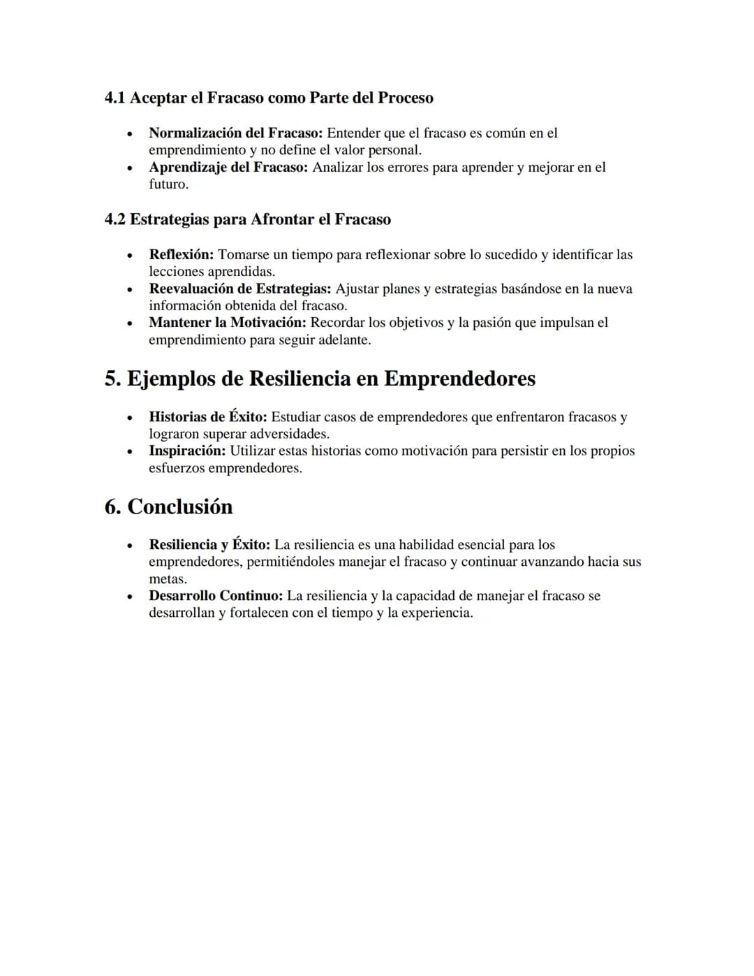 # Resiliencia y Manejo del Fracaso
APUNTES//
1. Definición de Resiliencia
- Resiliencia: Capacidad de una persona para recuperarse y adap