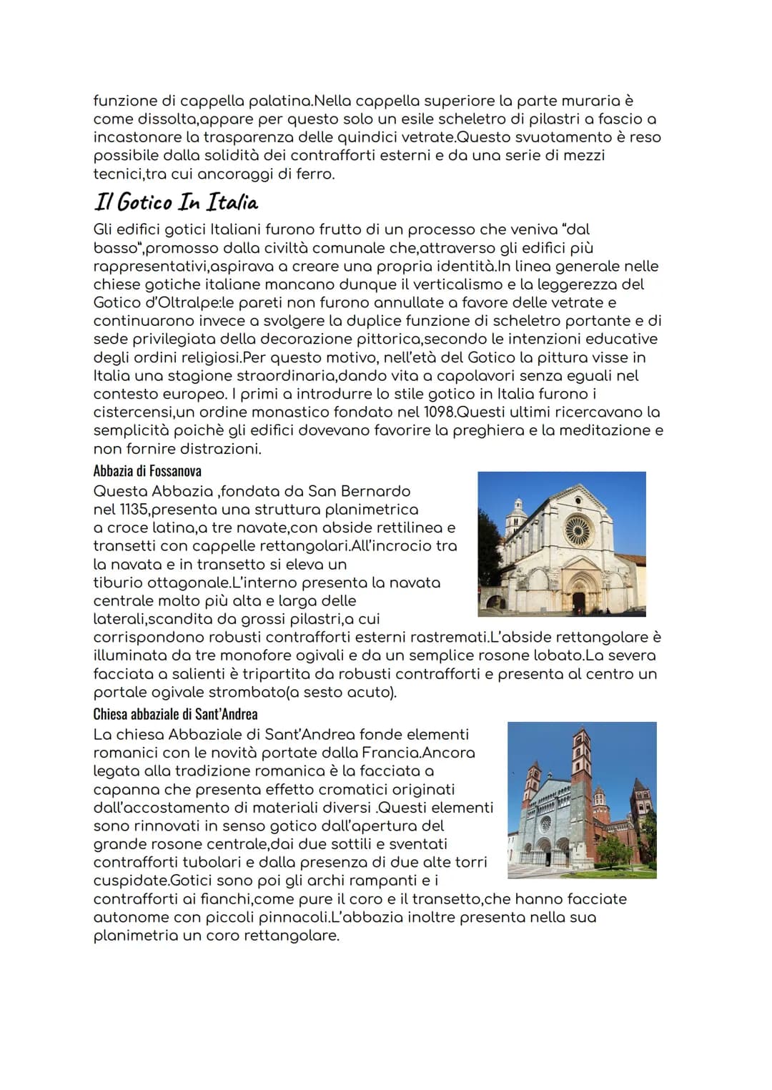 # IL GOTICO
Il termine gotico viene utilizzato per designare l'arte medievale,"colpevole" di
aver abbandonato l'armonia dell'arte classica.