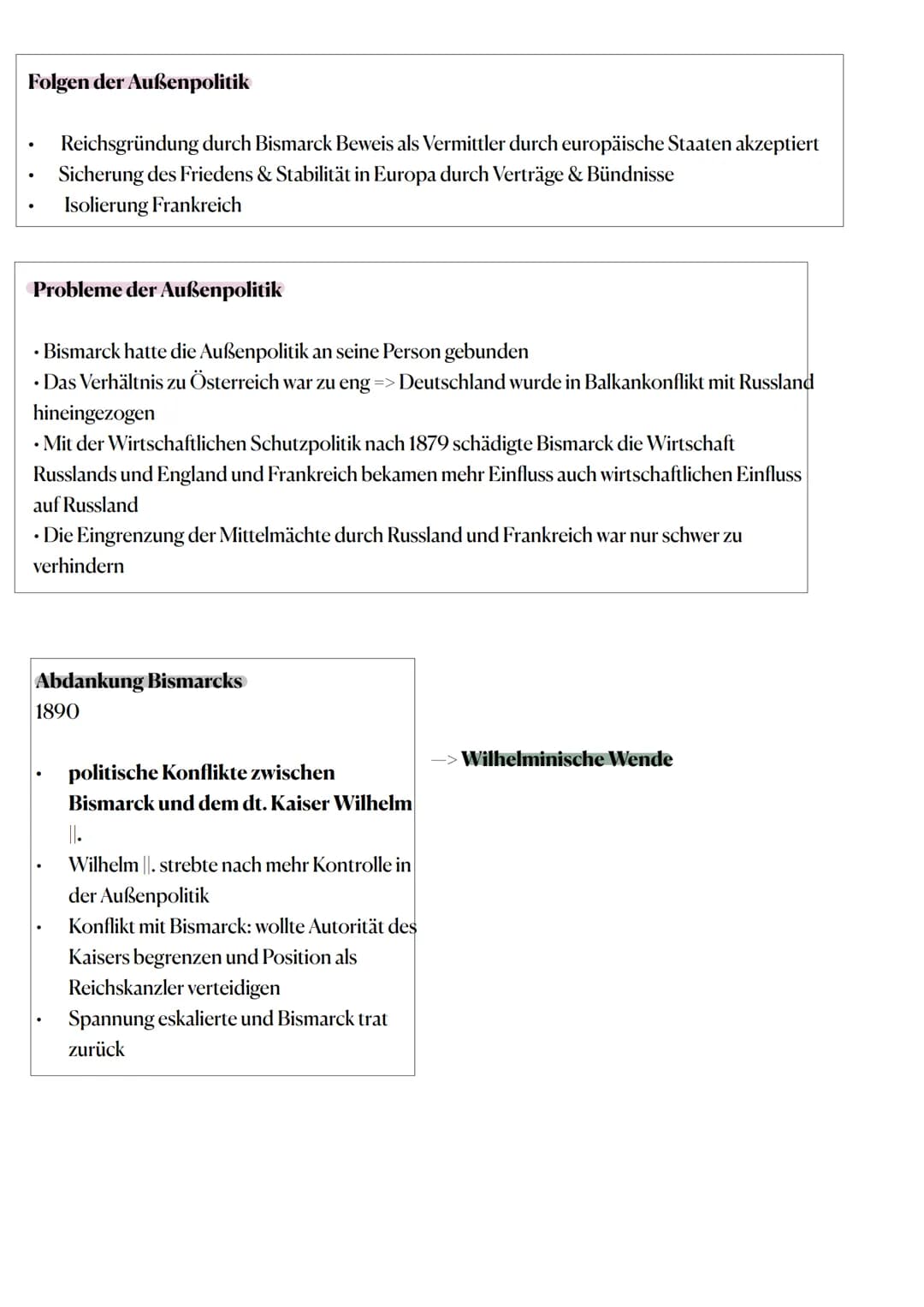 Lernzettel Geschichte LK Klausur 06.03.2023- Bismarck
Gescheiterte Revolution in 1848
Versuch Deutschland auf parlamentarisch-demokratische