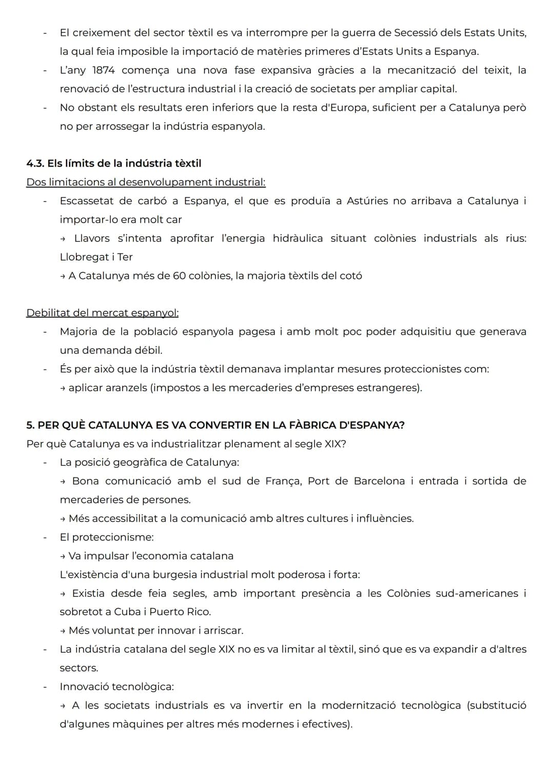 TRANSFORMACIONS AGRÀRIES I PROCÉS INDUSTRIAL (1833-1900)
1. L'AGRICULTURA, ENTRE LA REFORMA I L'ESTANCAMENT
- L'endarreriment econòmic espa