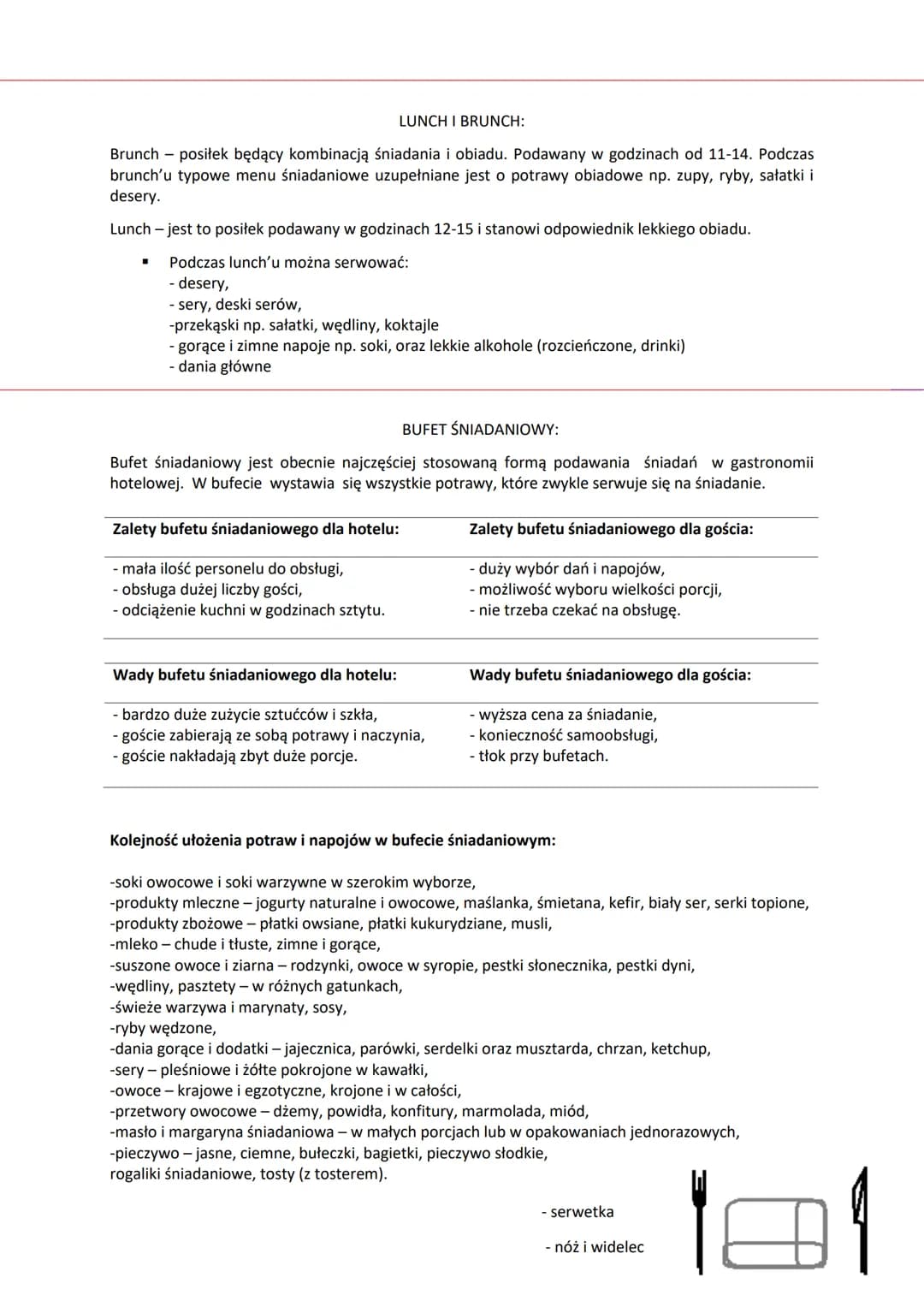 # ŚNIADANIA SPECJALNE:
* śniadanie z szampanem występuje rzadko. Organizowane jest głównie dla gości VIP.
Serwowane jest pomiędzy 10,