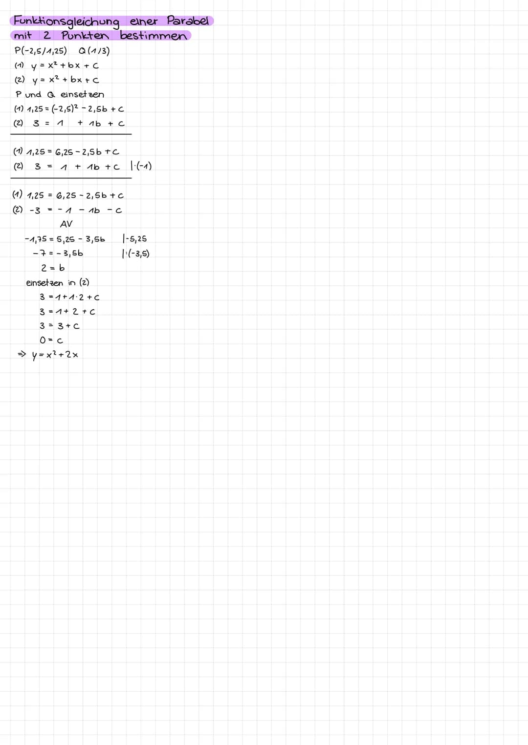 # QUADRATISCHE FUNKTIONEN
Gleichung
y=x² Standard - Parabel
= Normalparabel mit dem
Scheitelpunkt S(010)
Dreischritt:
Schaubild (Koordin