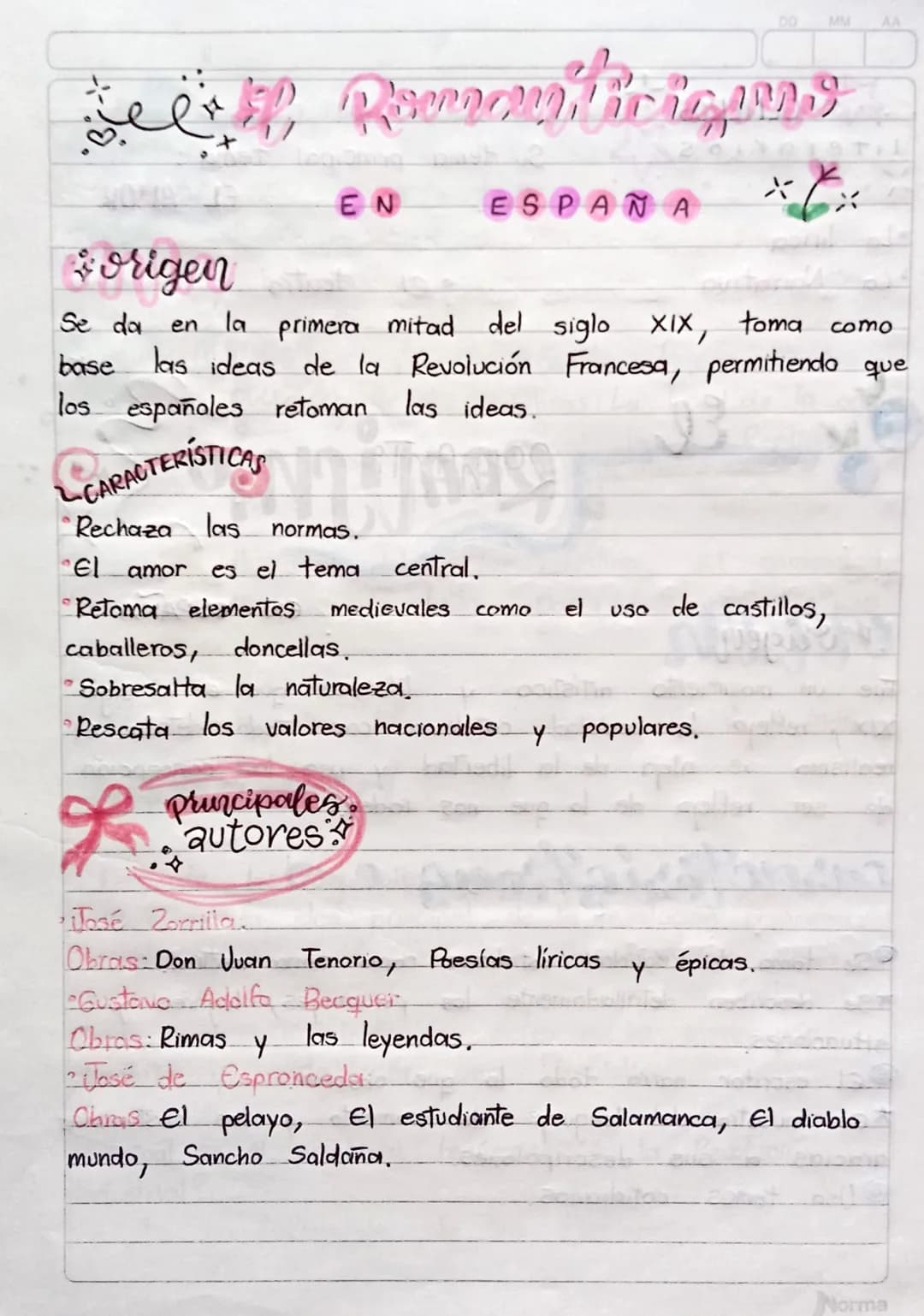 # El Romanticismo
EN ESPAÑA
## Origen
Se da en la primera mitad del siglo XIX, toma como base las ideas de la Revolución Francesa, permit