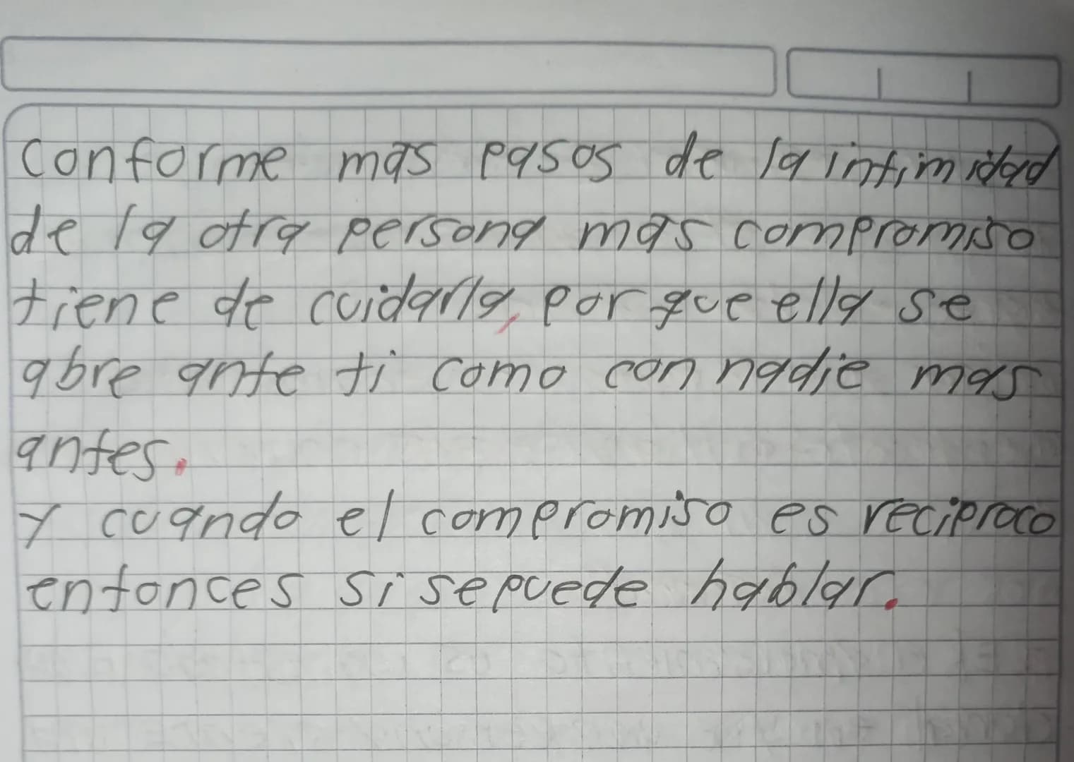 El noviazgo en la adolecencia sabe esperar
El noviazgo en la adolescencia es
und etapa intensa de la vida, con
Sentimientos nuevos que dese