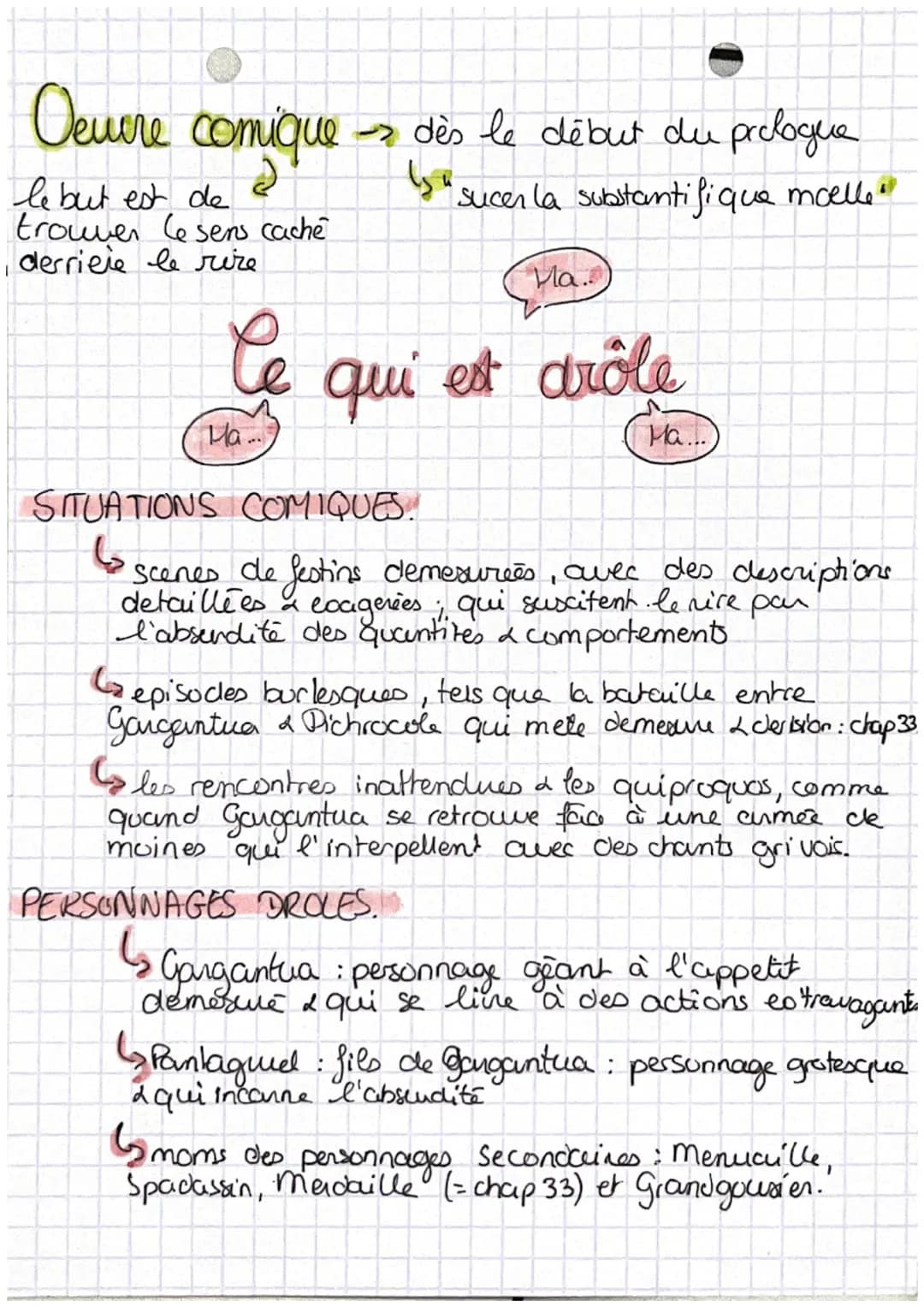 - • Rire et Sauvir
- introduction
- Au sein de la litteratur ficunçaise de la Renaissance,
"Gargantua" de françois Rabelais s'impose comme