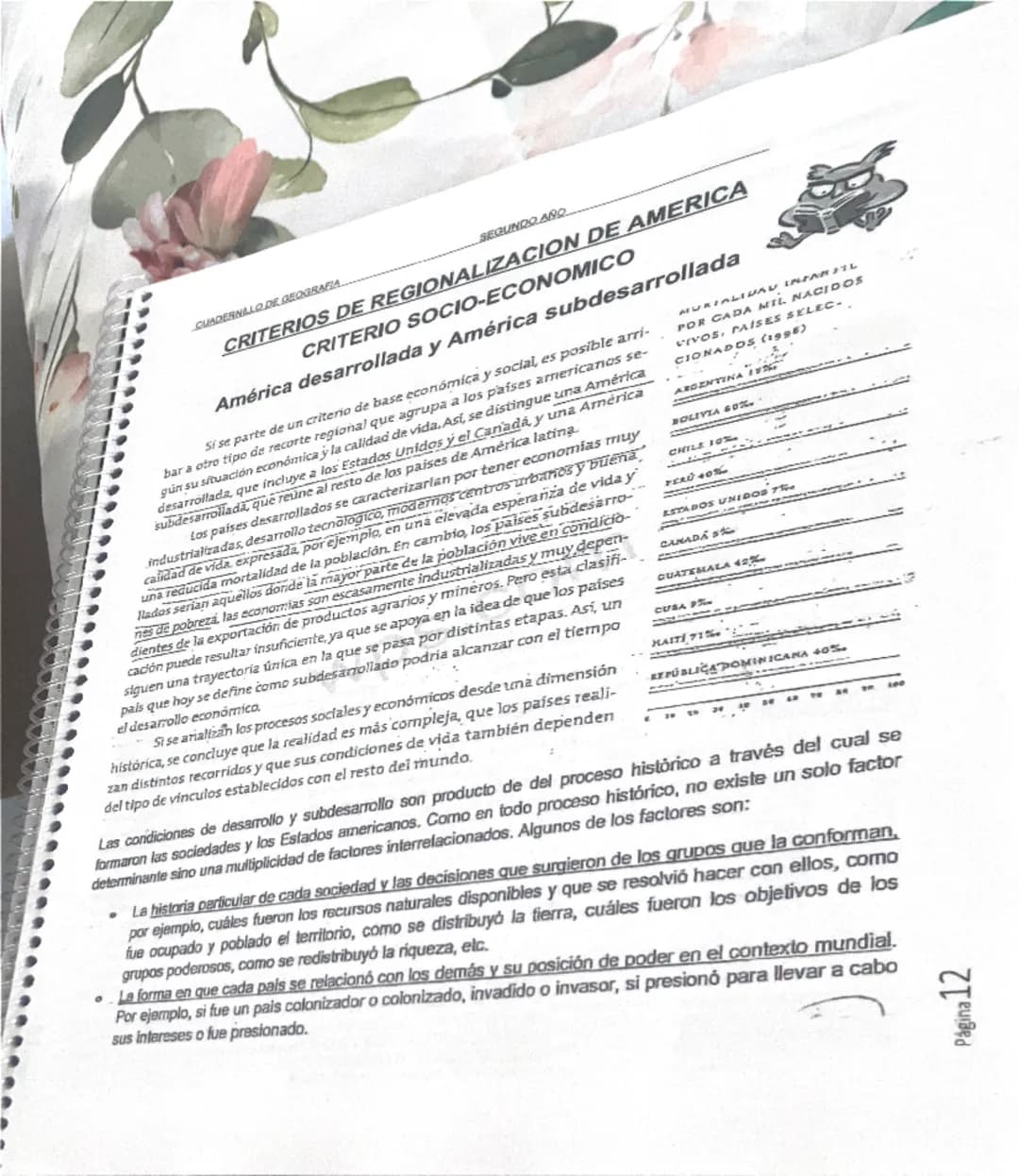 CUADERNILLO DE GEOGRAFIA
SEGUNDO AÑO
CRITERIOS DE REGIONALIZACION DE AMERICA
CRITERIO GEOLOGICO-ESTRUCTURAL
América del Norte, América Centr
