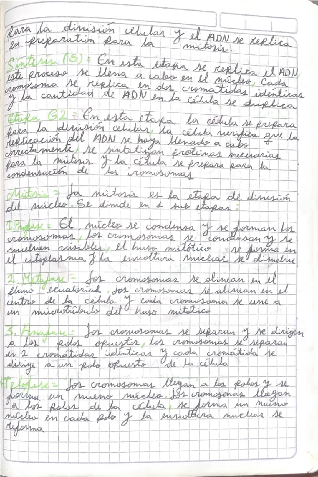 - son las etapas que conforman el ciclo celular
- Explica detalladamente los eventos que ocurren en cada una de ellas
2. Realiza il esgema