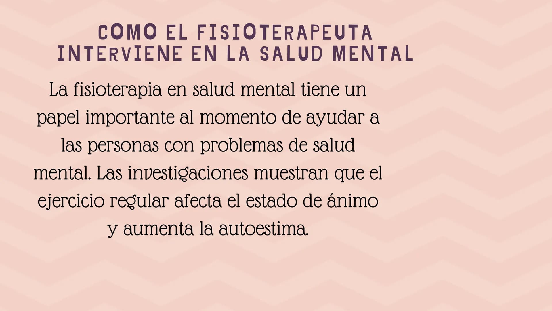 # TRABAJO DE SOCIO
ANTROPOLOGIA # INTRODUCCIÓN
•¿Que es la salud mental?
•¿como el fisioterapeuta
interviene en la salud mental?
•Plan de a