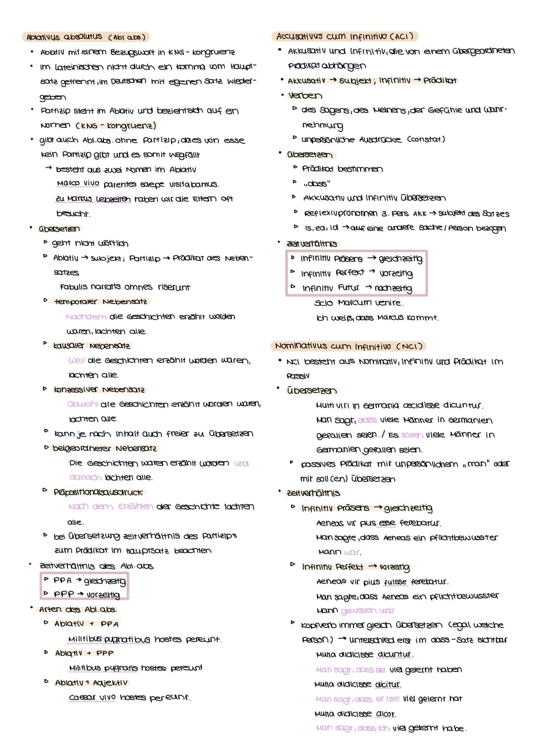 # LATEIN
Sallust
Das Partizip Perfekt Passiv (PPP)
* wird nach der a-lo-Deklination dekliniert
* ist das Partizip der Vorzeitigkeit; d