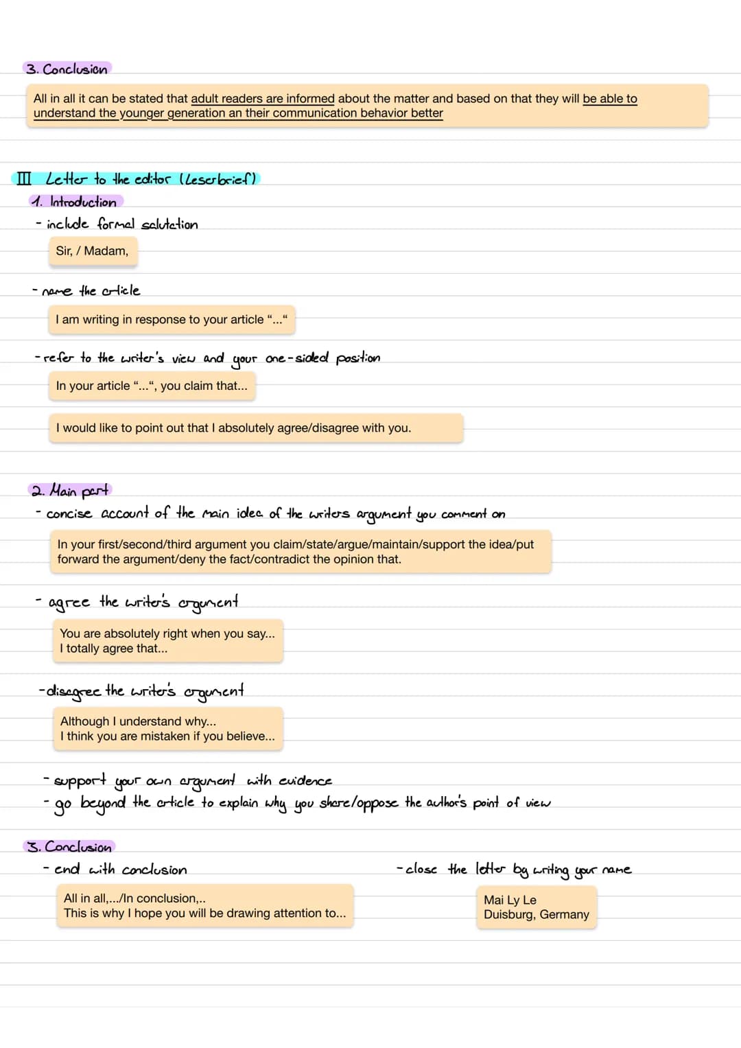 # Analysis Article
Teil A
I Outline...
Einleitung
- state bibliographical information (title, author, type of text, date of publishing)
