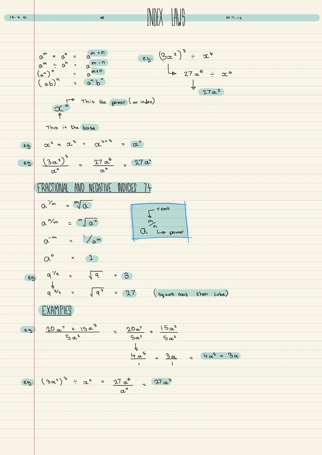 YEAR 12
PURE MATHS
NOTEBOOK
AC/MB
Topics to focus on
exponential + log modelling
translating graphs. PURE MATHS YEAR 1 CONTENTS
1
2
3