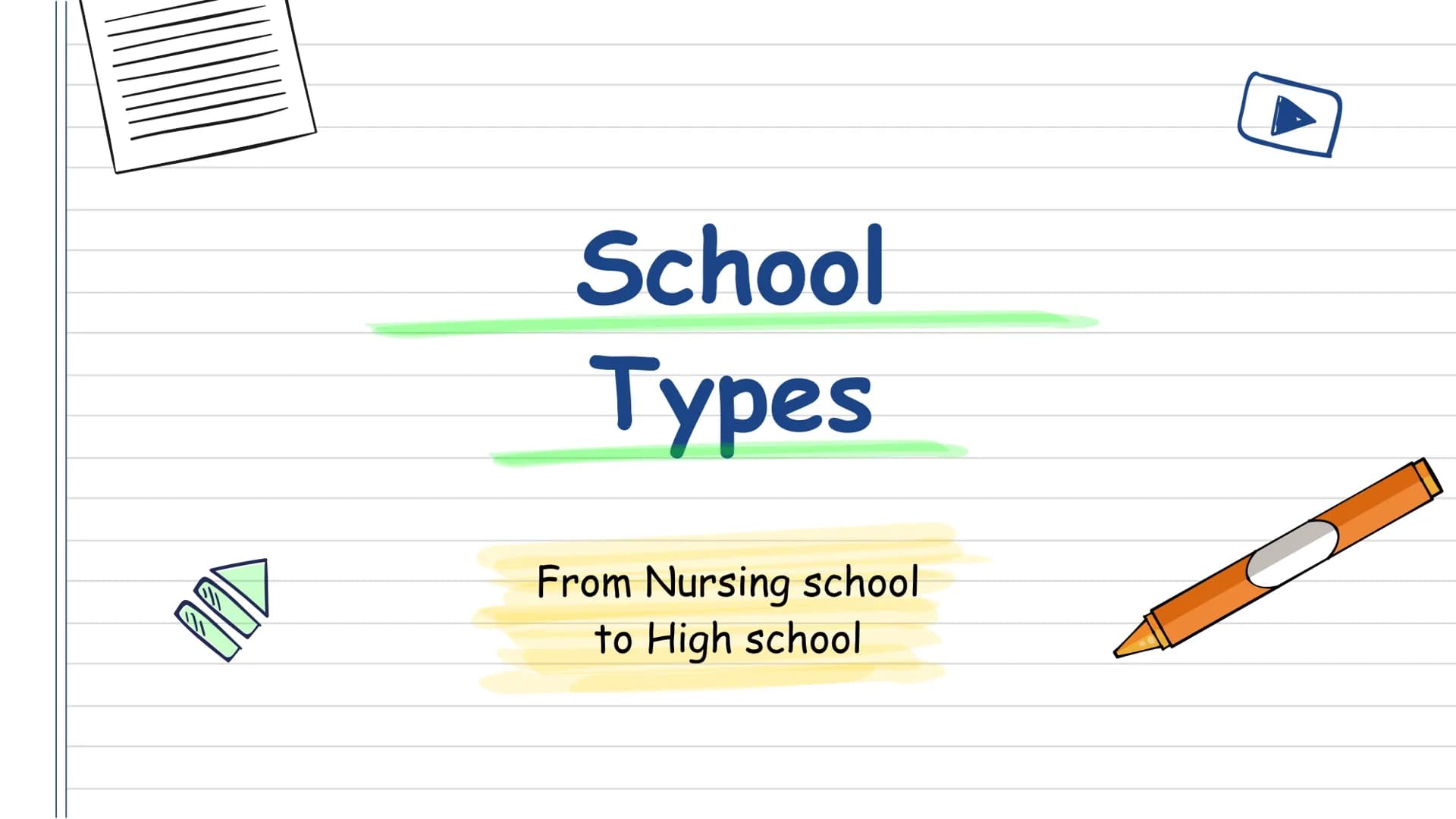 American
Schools
Ilona 8b # Table of Content
$a²+b² = c²$
# High School
# School types
* School system
* Private schools
* Homesc