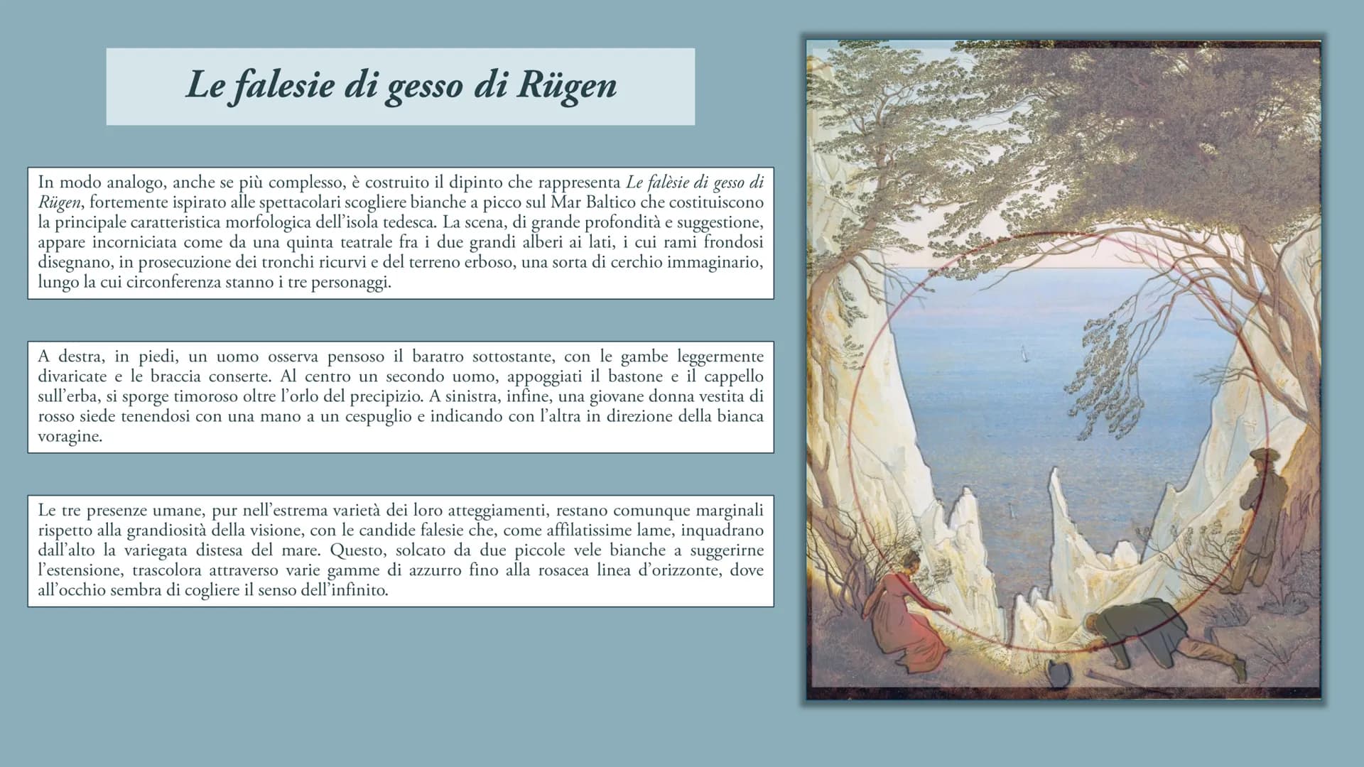 Caspar David Friedrich
«L'unica vera fonte dell'arte è il nostro cuore»
Caspar David Friedrich nasce il 5 settembre 1774 a Greifswald, una