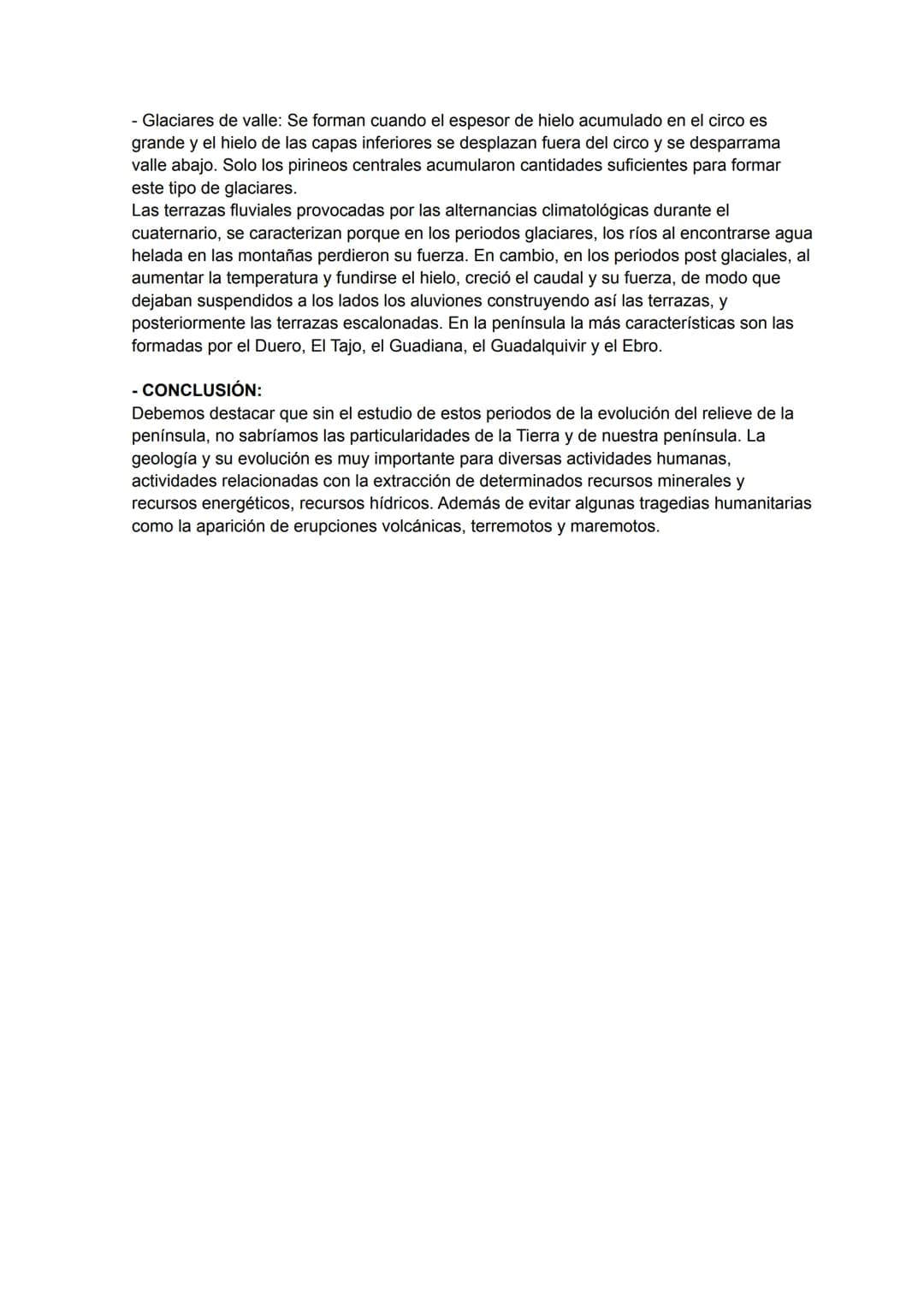 TEMA 1: Evolución geológica del relieve peninsular.
- INTRODUCCIÓN:
El relieve actual de la península es el resultado de una historia de mil