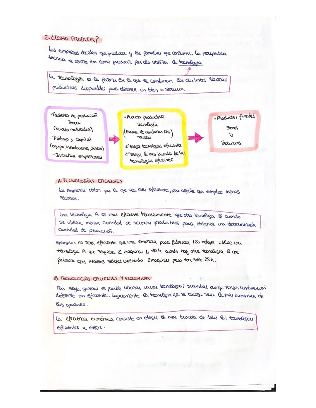 ECONOMÍA: TEMA 3 LA PRODUCCION
→INDICE DEL TEMA
* La función de producción
* ¿Cono producir?
* Costes ingresos & beneficios
* Los d