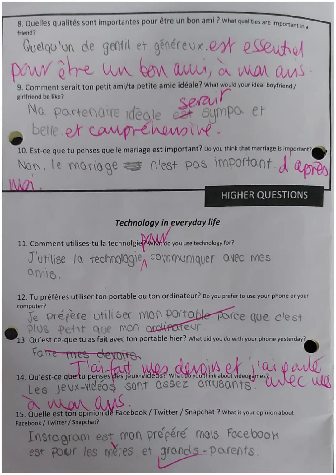 <p>The Speaking Test constitutes 25% of the total marks and can be taken at either FOUNDATION or HIGHER tier. Regardless of the tier, the t