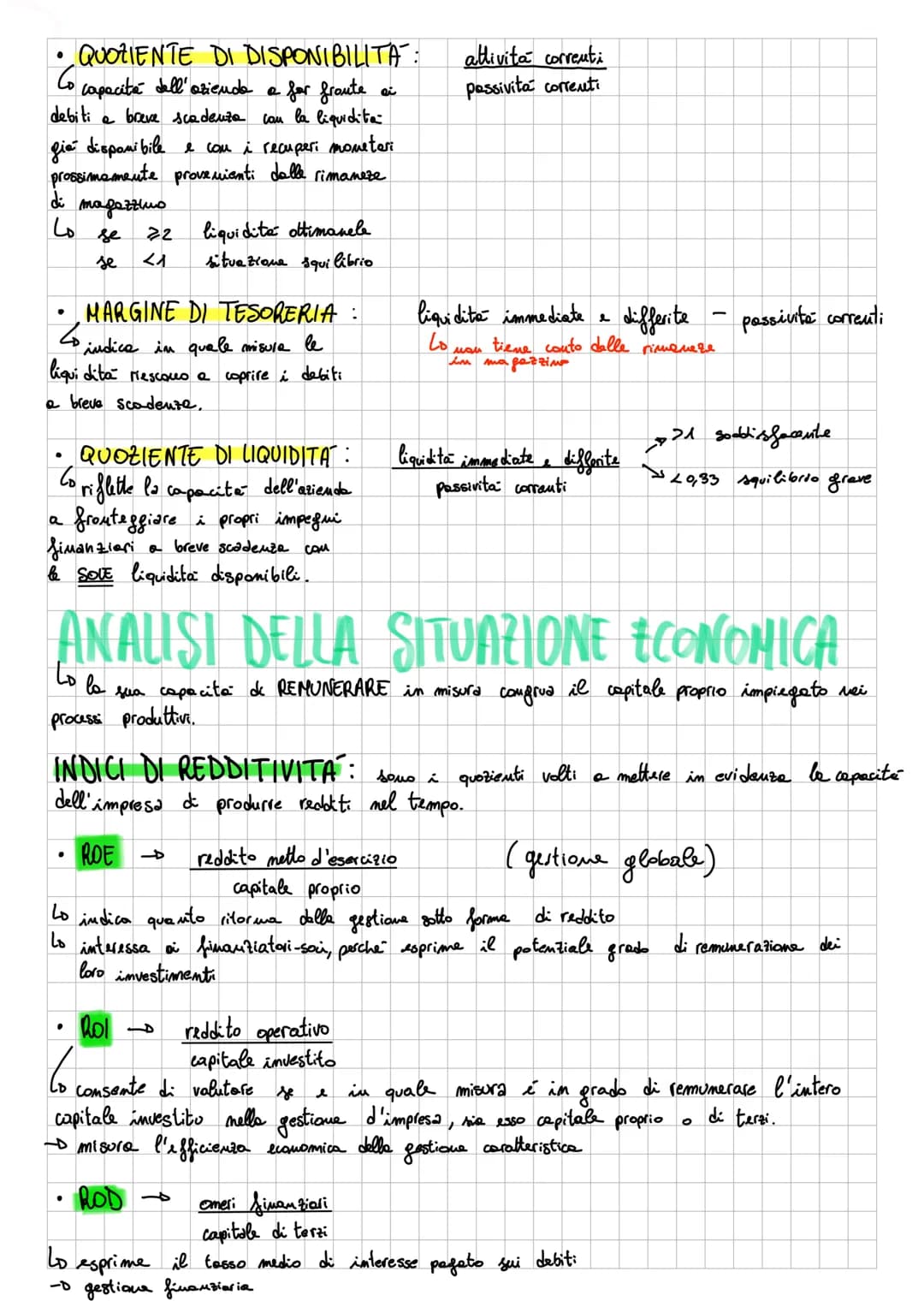 # L'ANALISI DEL BILANCIO
STRUTTURA DEL BILANCIO:
- stato patrimoniale
- conto economico
- mota integrative
- reudiconto finanziario
STATO