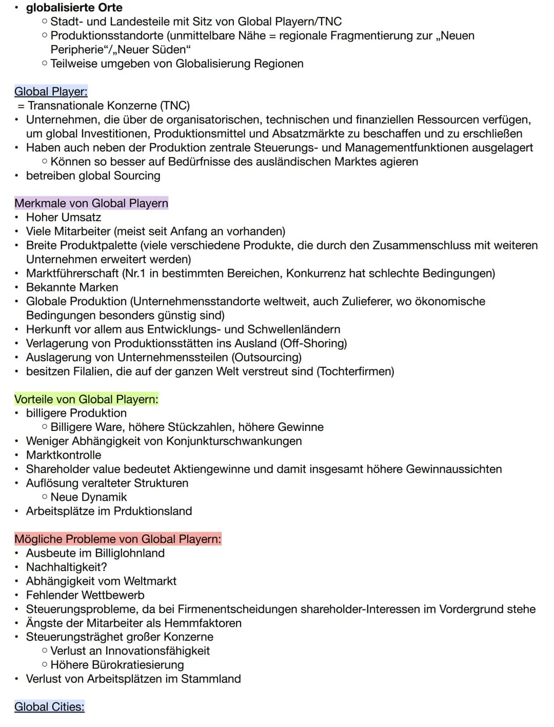 Geo Vorabi am 30.11.2021
Definition von Globalisierung:
Die Globalisierung ist der Prozess der weltweiten Zunahme von Astauschbeziehungen