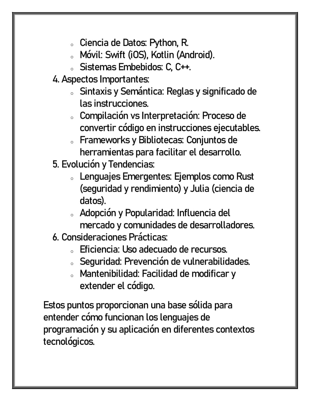 # LENGUAJES DE PROGRAMACIÓN
Los lenguajes de programación son herramientas que
permiten a los desarrolladores escribir instrucciones
para q