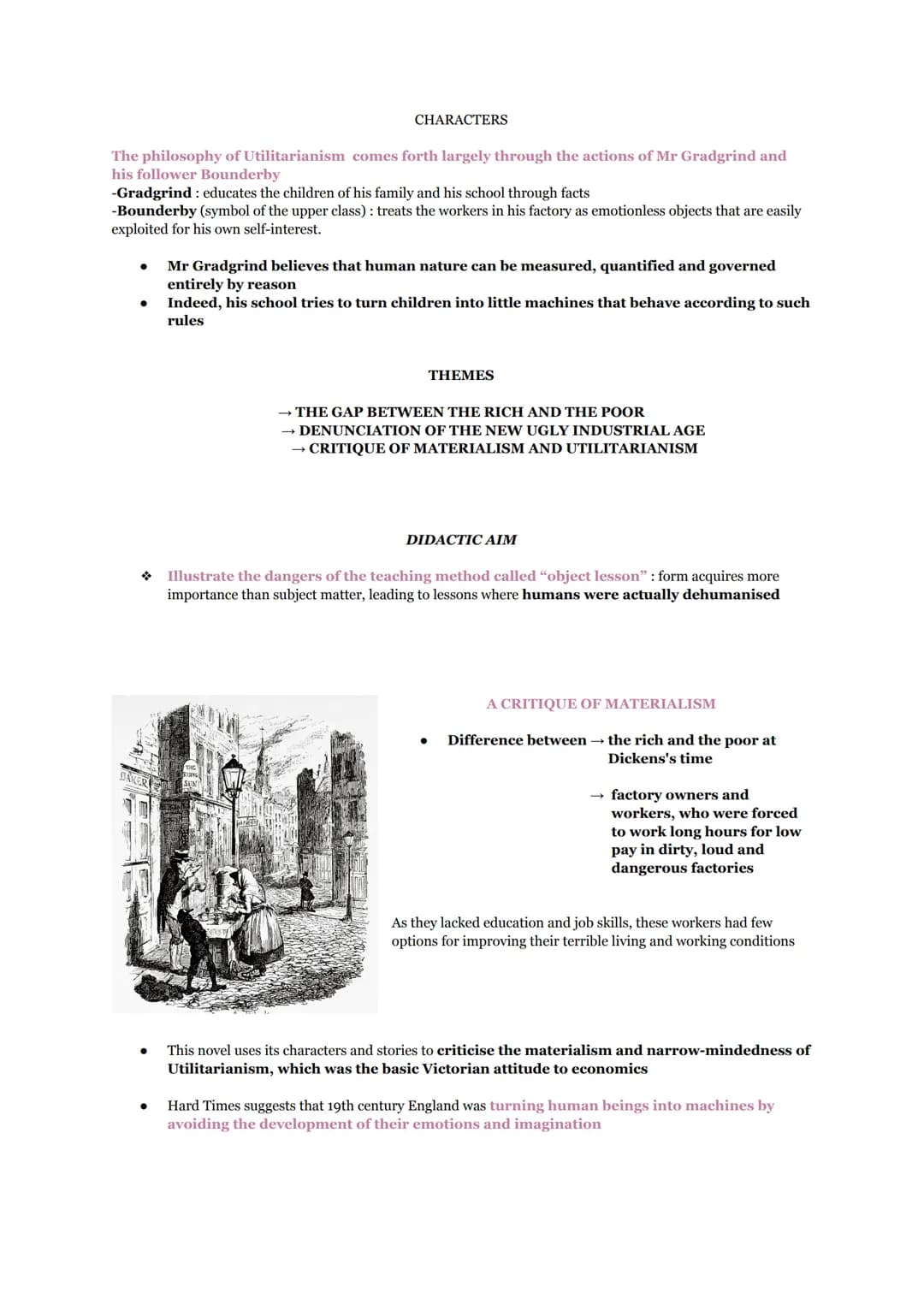# HARD TIMES - criticism to utilitarianism and materialism
# CHARLES DICKENS
# HARD TIMES
This novel is set in an imaginary industrial
to