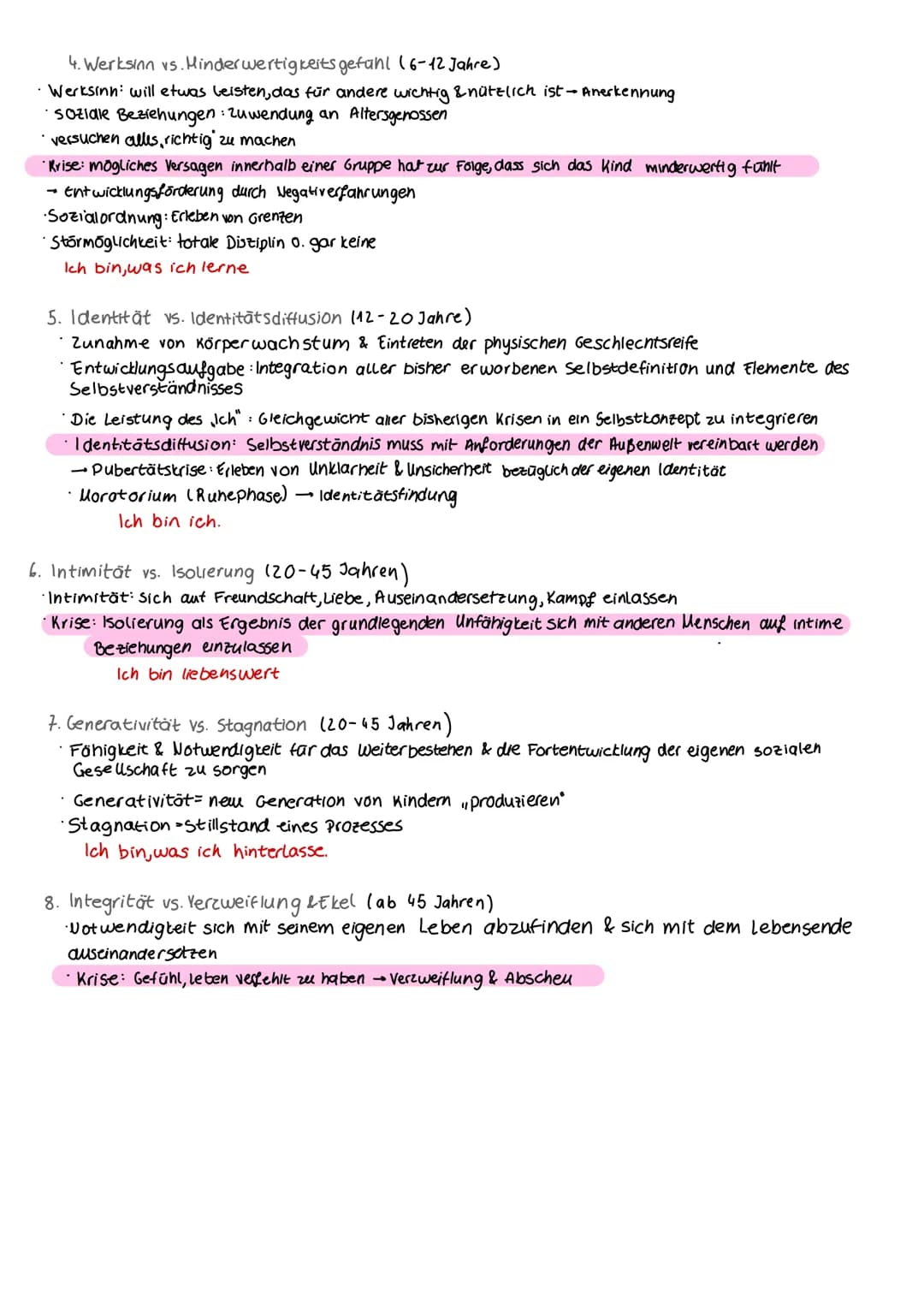 Kindheit
Entwicklungstheorien
Jugend
→pädagogisches Konzept
Identitats theorie
Freud
Frikson
Phase 5
//
Piaget
(Log-E)
Mead
Hurre