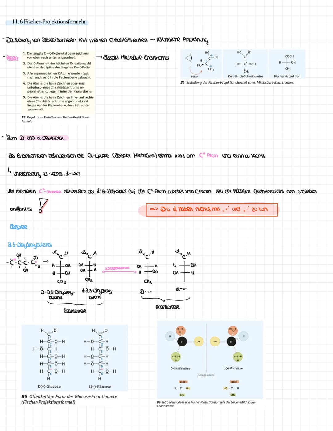 # Chemie-Klausur Nr. 2 am 22.Μαί 2023
11.5 Spiegelbildisomerie und optische Aktivität
- Chiralität wenn sich zwei Holekive nicht cluich Di