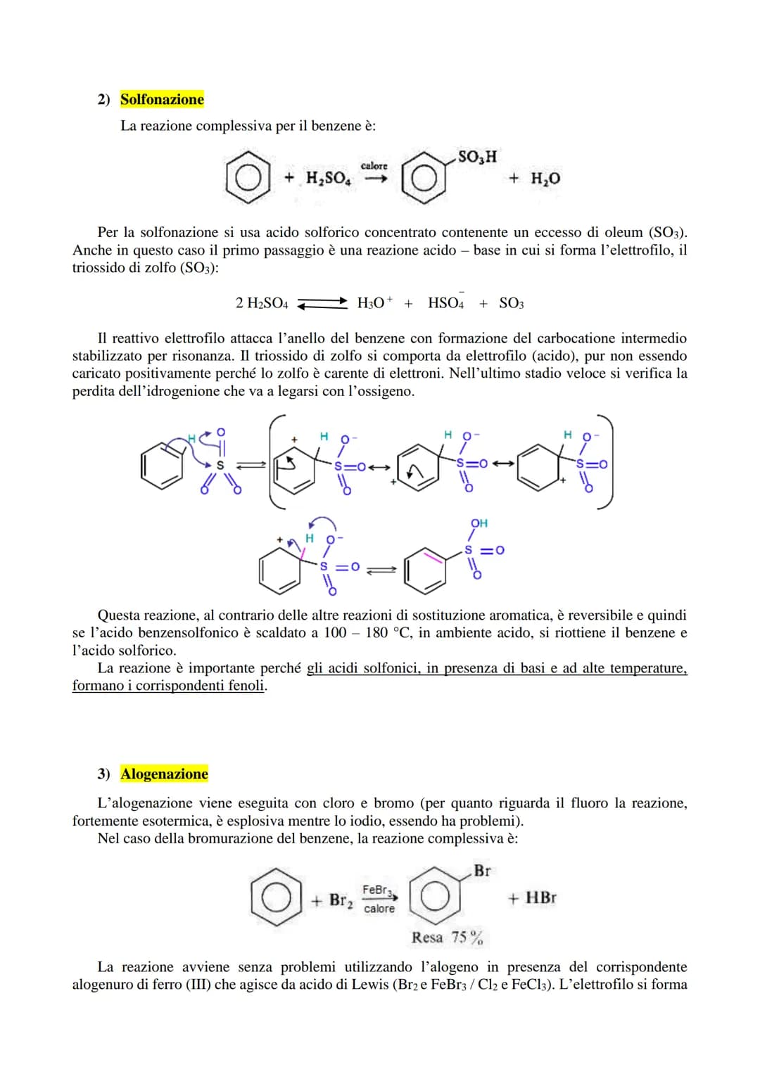 # Benzene e areni
Il benzene, C6H6, è il capostipite di una ampia classe di idrocarburi, eccezionalmente stabili, detti
"aromatici". Il nom