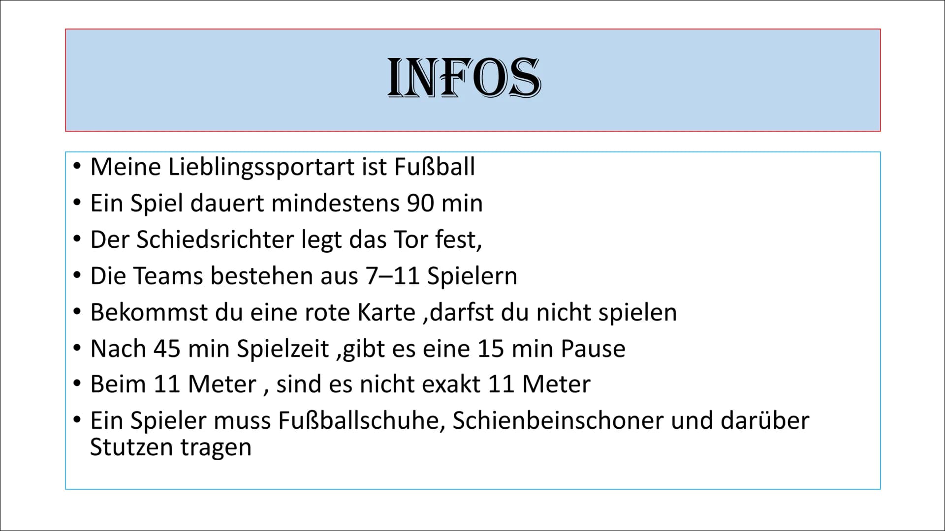 # FUBBALL
Präsentation von Dorina # INHALT
- Infos
- Geschichte und Hintergrund
- Berühmte Sportler
- Sportunterricht DERBY
BUNDESLIGA
ERD