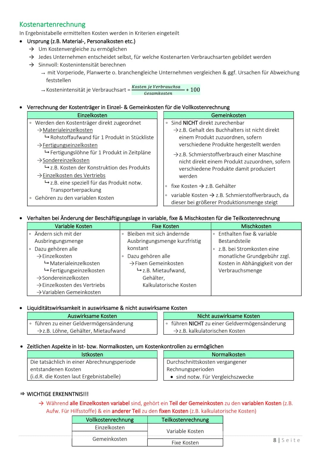 Rechnungskreis I
(Finanzbuchhaltung)
Das Zweikreissystem des industriellen Rechnungswesens
Rechnungskreis II
(Kosten- & Leistungsrechnung)