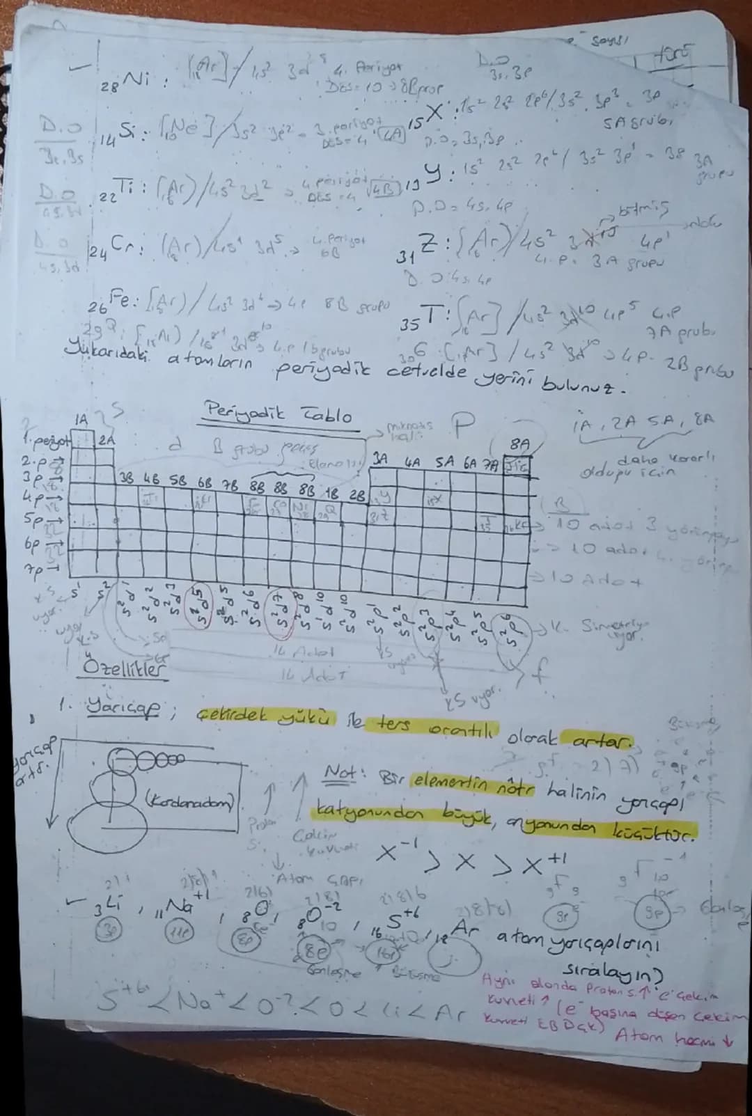 # KUANTUM
SAYILARI
f-
1. Baş Kuntum Sayısı (n): Yörünge sayısını ifade eder Yoni
bir elektronun sekirdeğe olan uzaklığıdır. Elektron sekirde