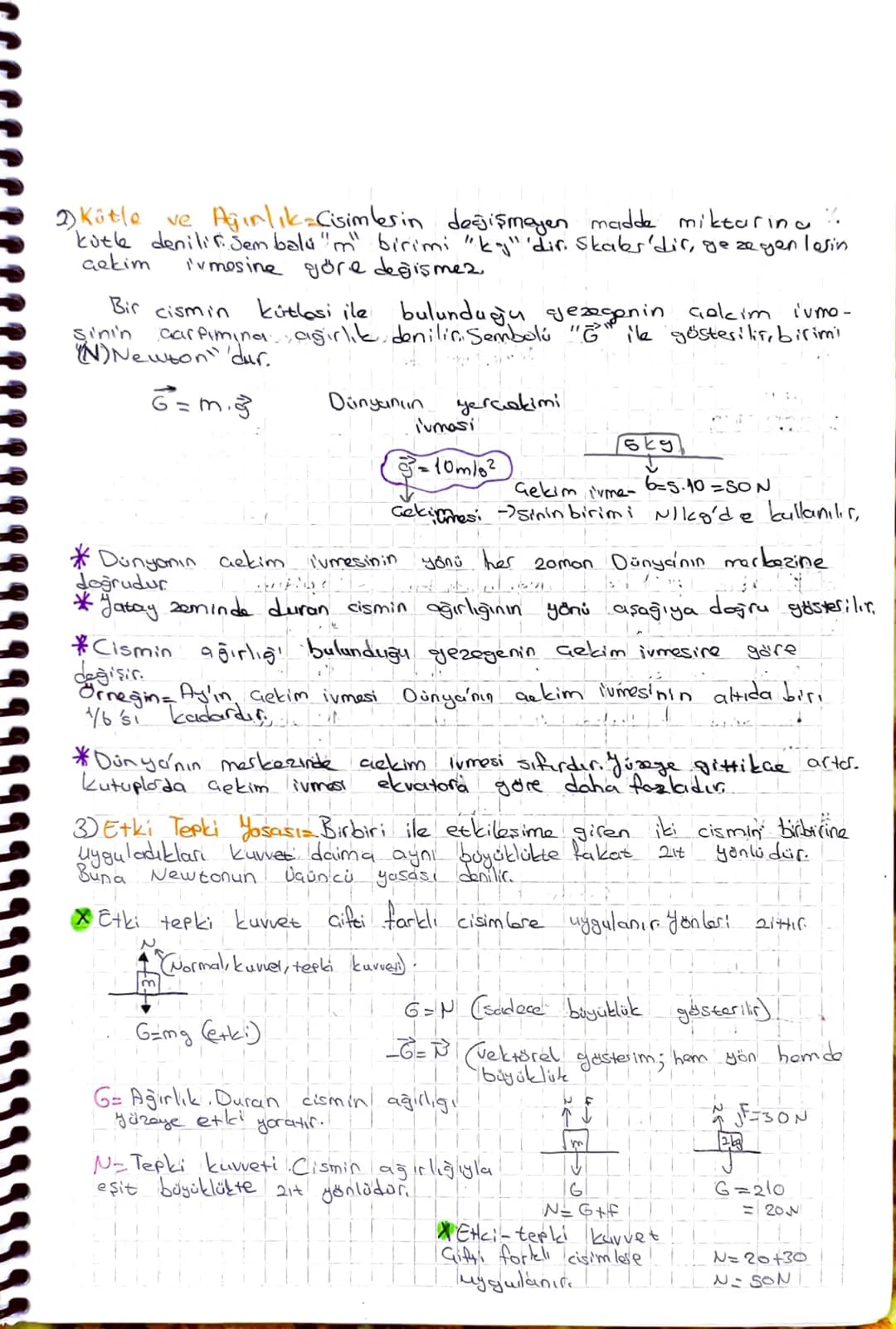 # Newton'un Hareket
Yasaları
DEylemsizlik Yasası= Bir cismin üzerine uygulanan net kuvvet
O ise cisim ya duruyordur ya da sa ble hızla hare